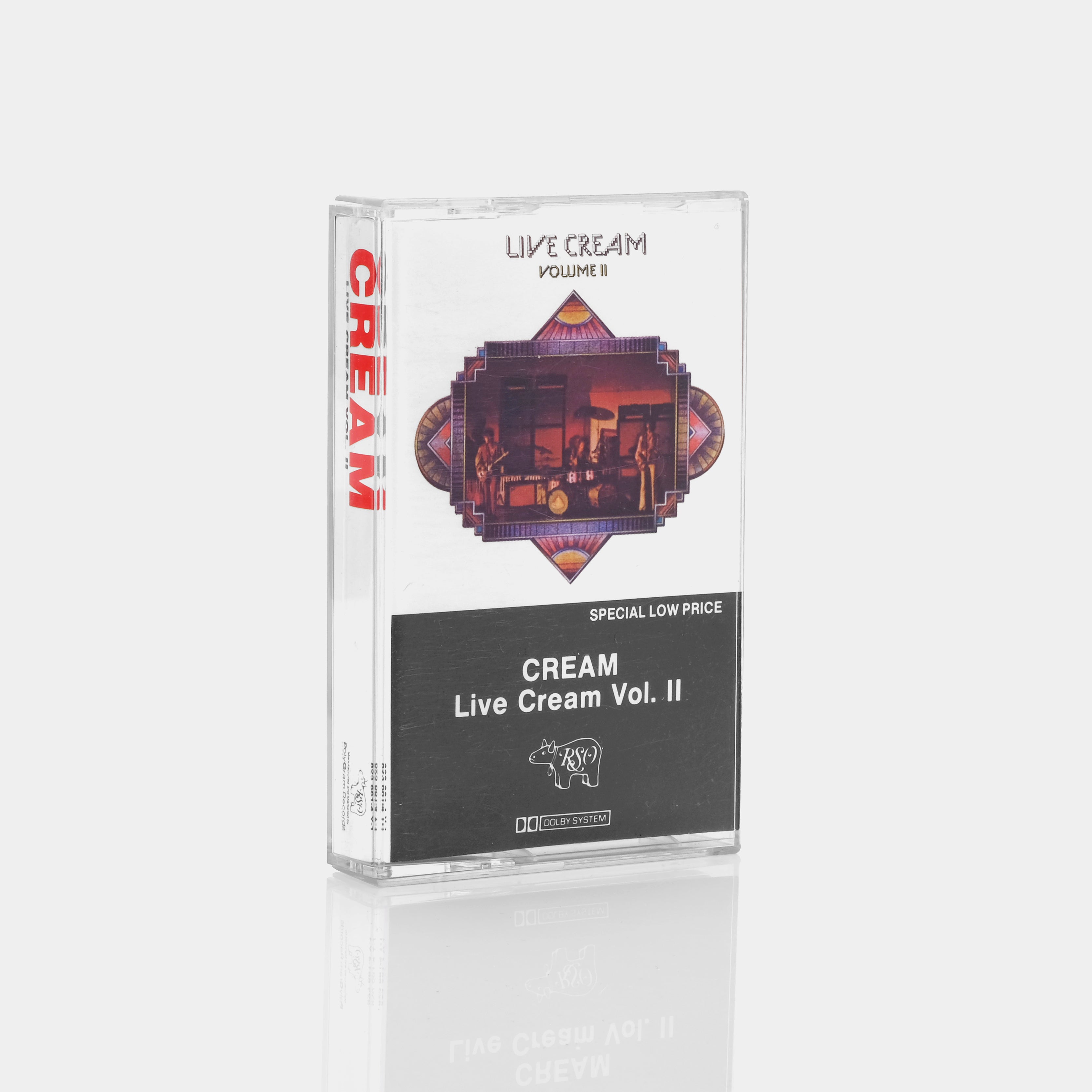 Cream - Live Cream Vol. II Cassette Tape