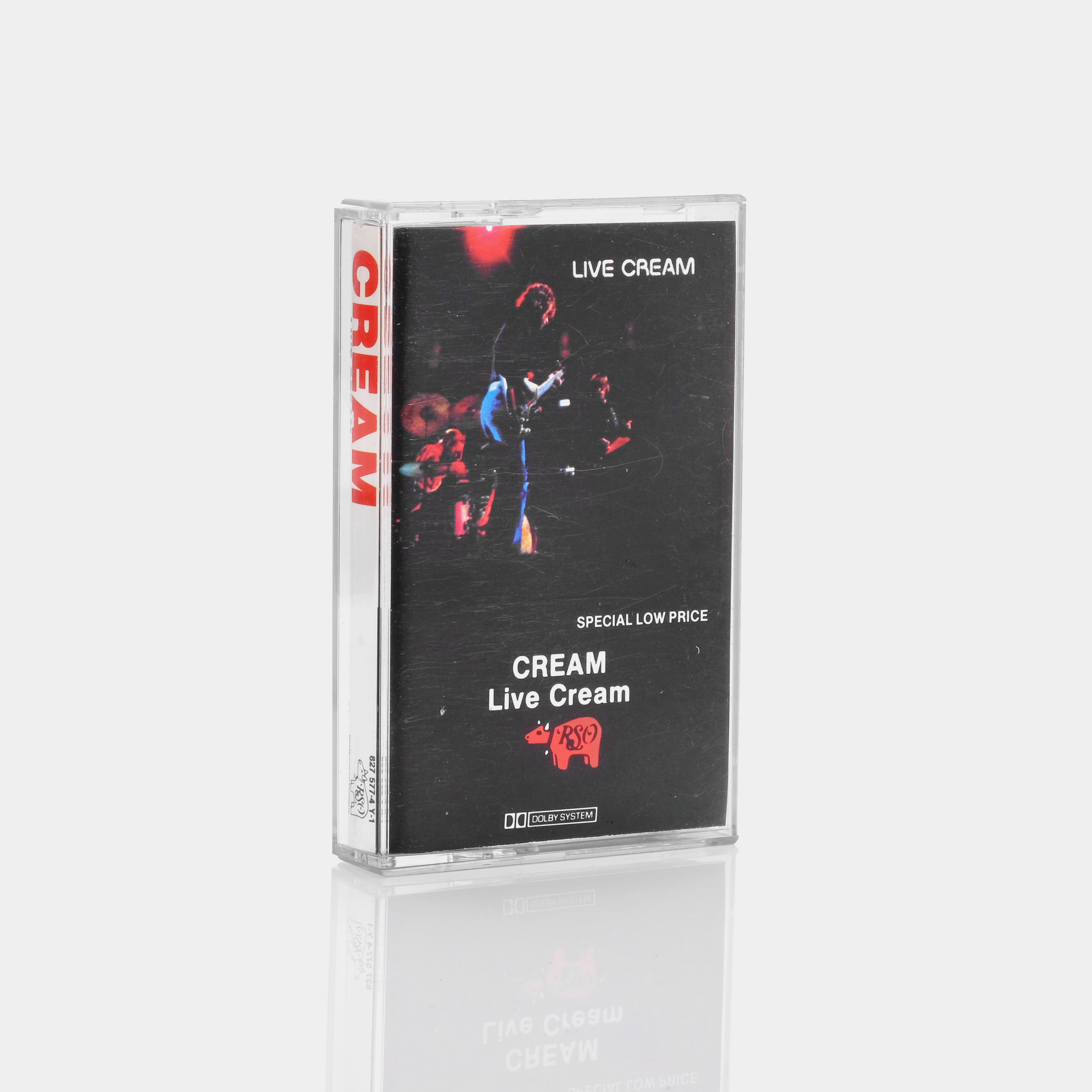 Cream - Live Cream Cassette Tape