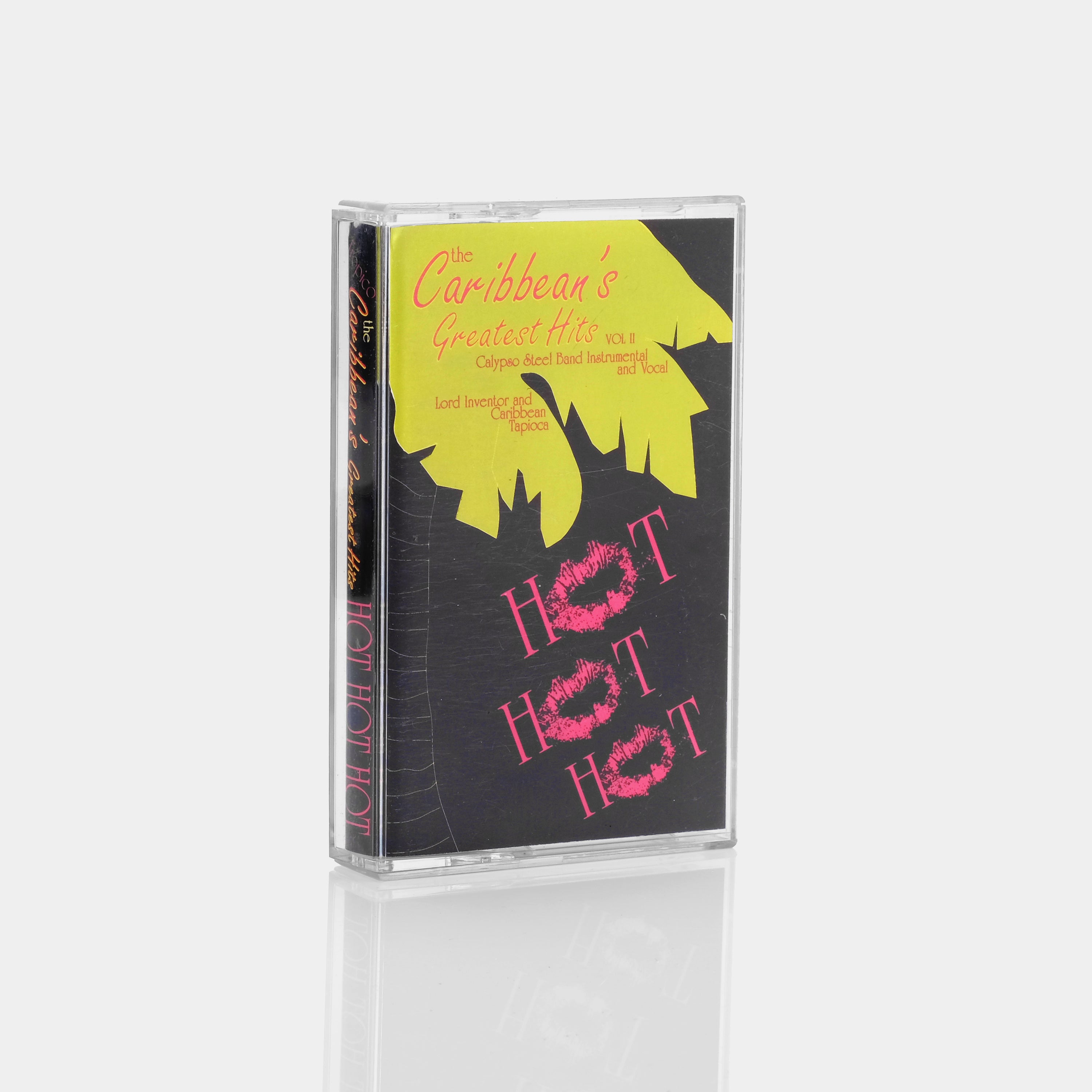 Lord Inventor and Caribbean Tapioca - Hot Hot Hot The Caribbean's Greatest Hits Vol. II Cassette Tape