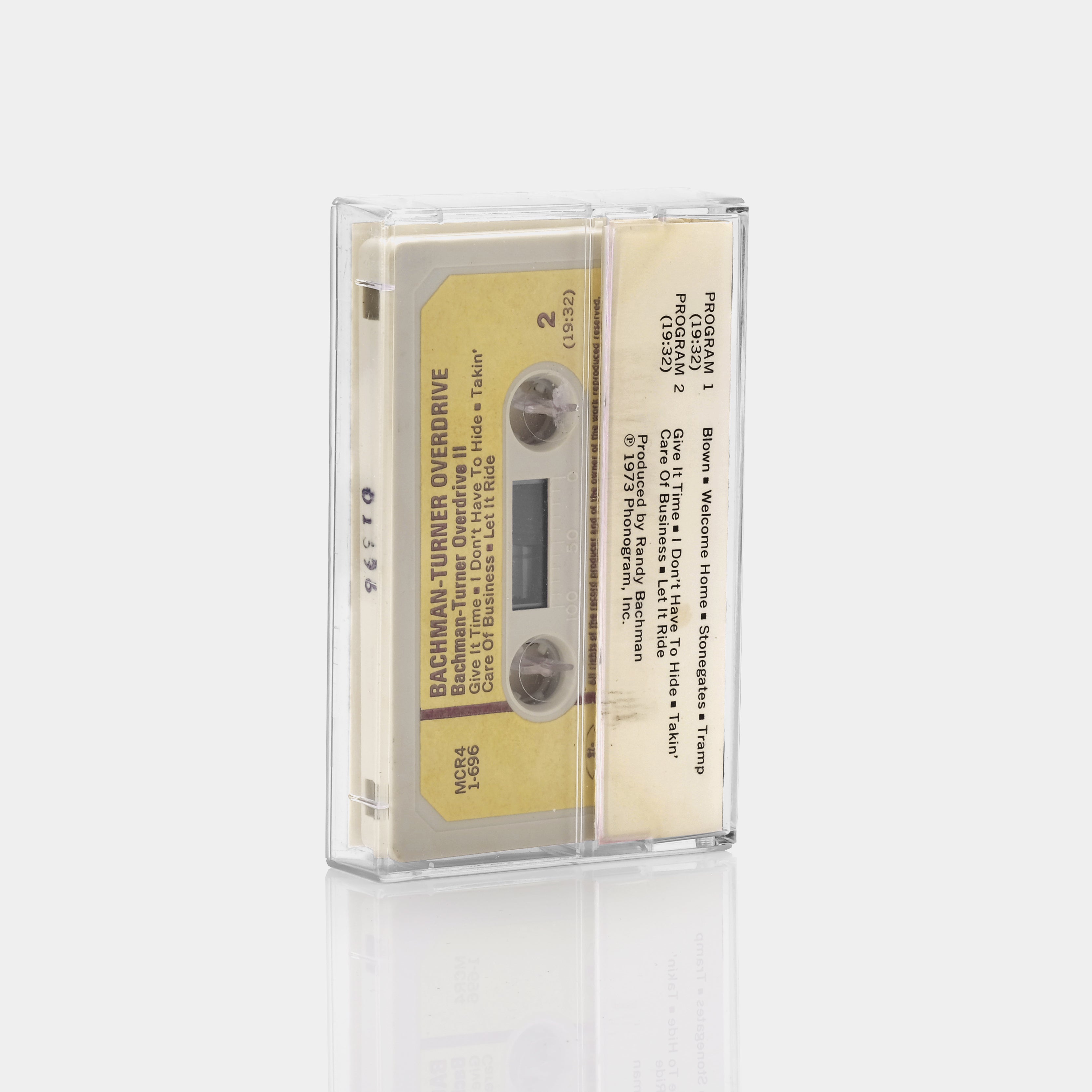 Bachman-Turner Overdrive - Bachman-Turner Overdrive II Cassette Tape