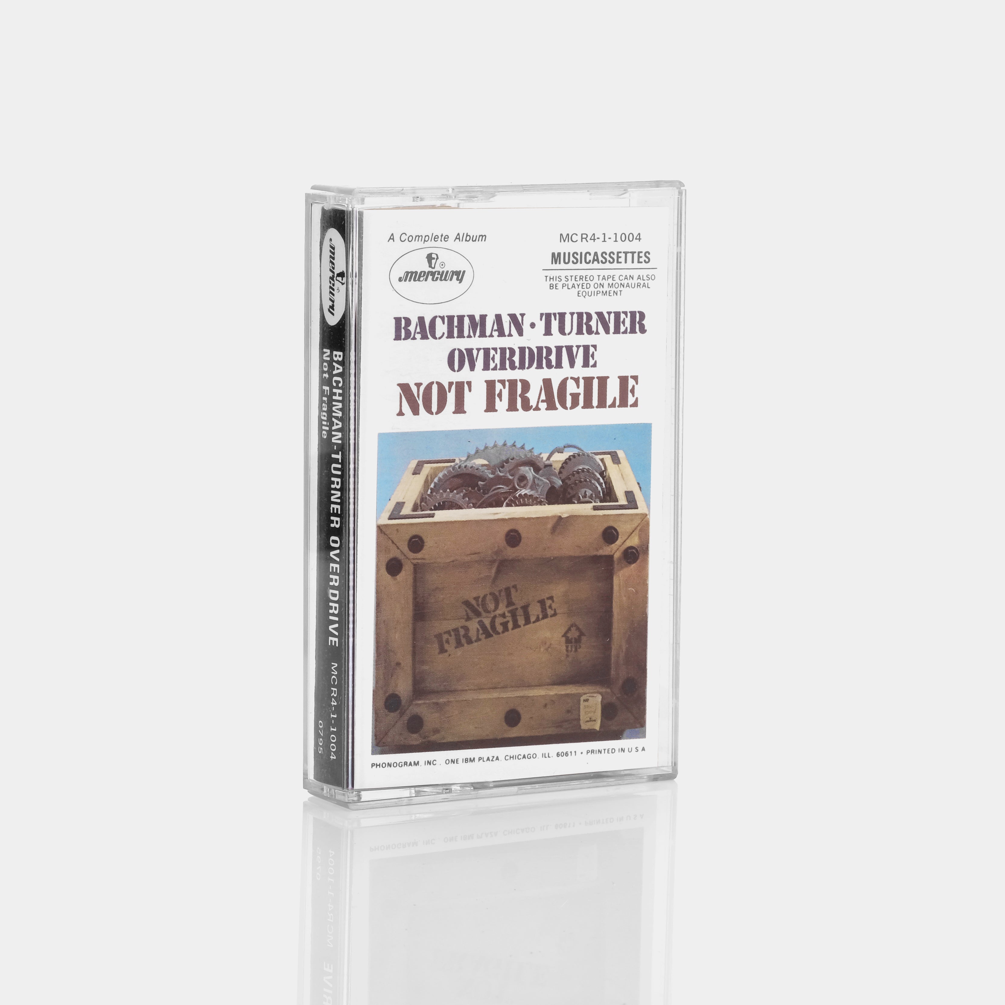 Bachman-Turner Overdrive - Not Fragile Cassette Tape