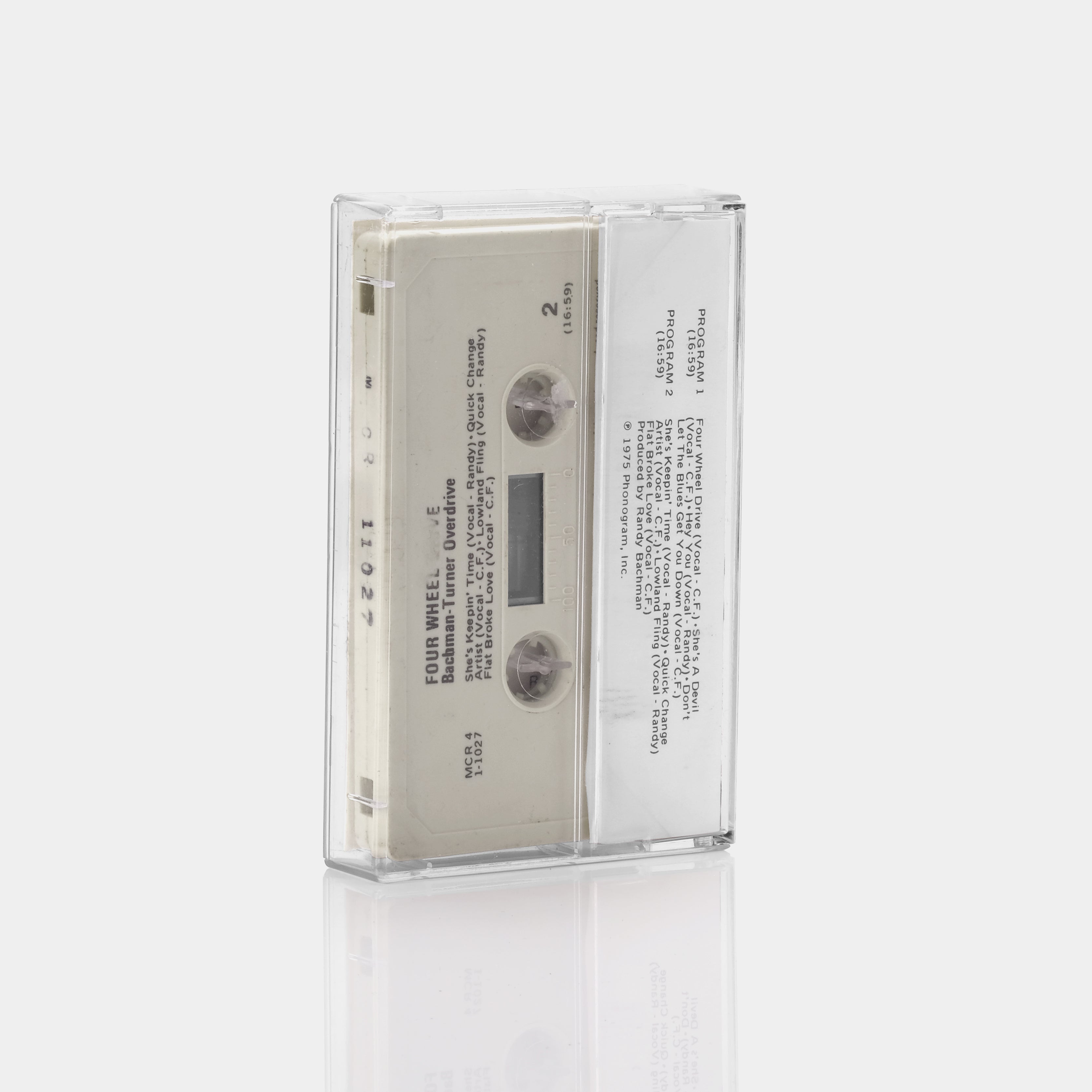 Bachman-Turner Overdrive - Four Wheel Drive Cassette Tape