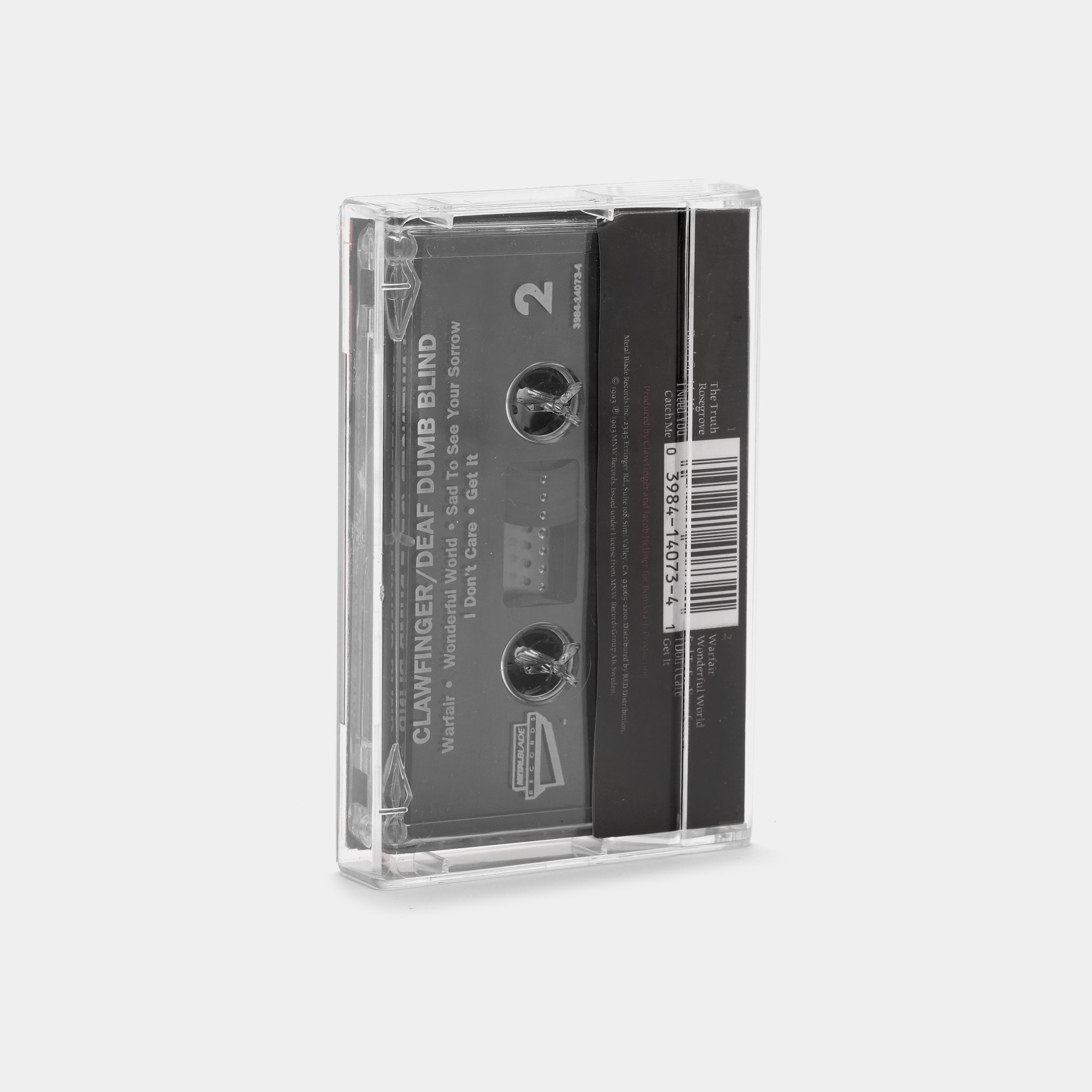 Clawfinger - Deaf Dumb Blind Cassette Tape