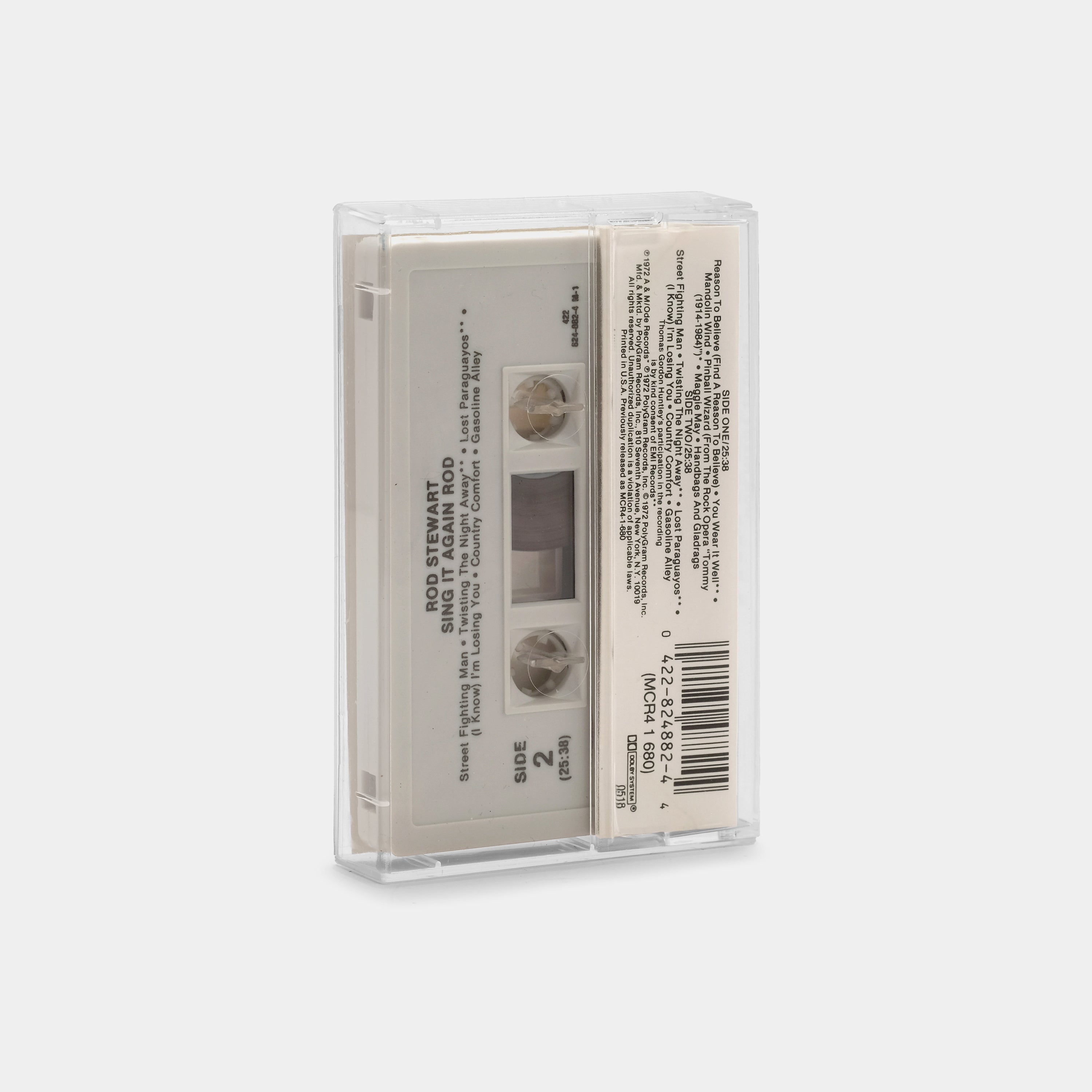 Rod Stewart - Sing It Again Rod Cassette Tape