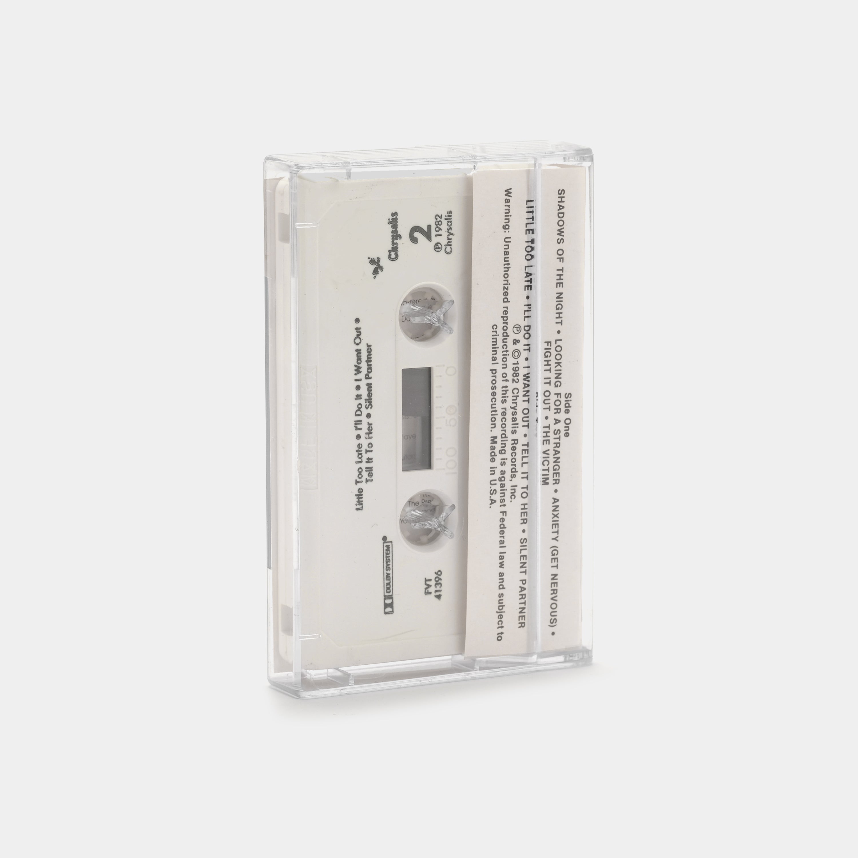 Pat Benatar - Get Nervous Cassette Tape