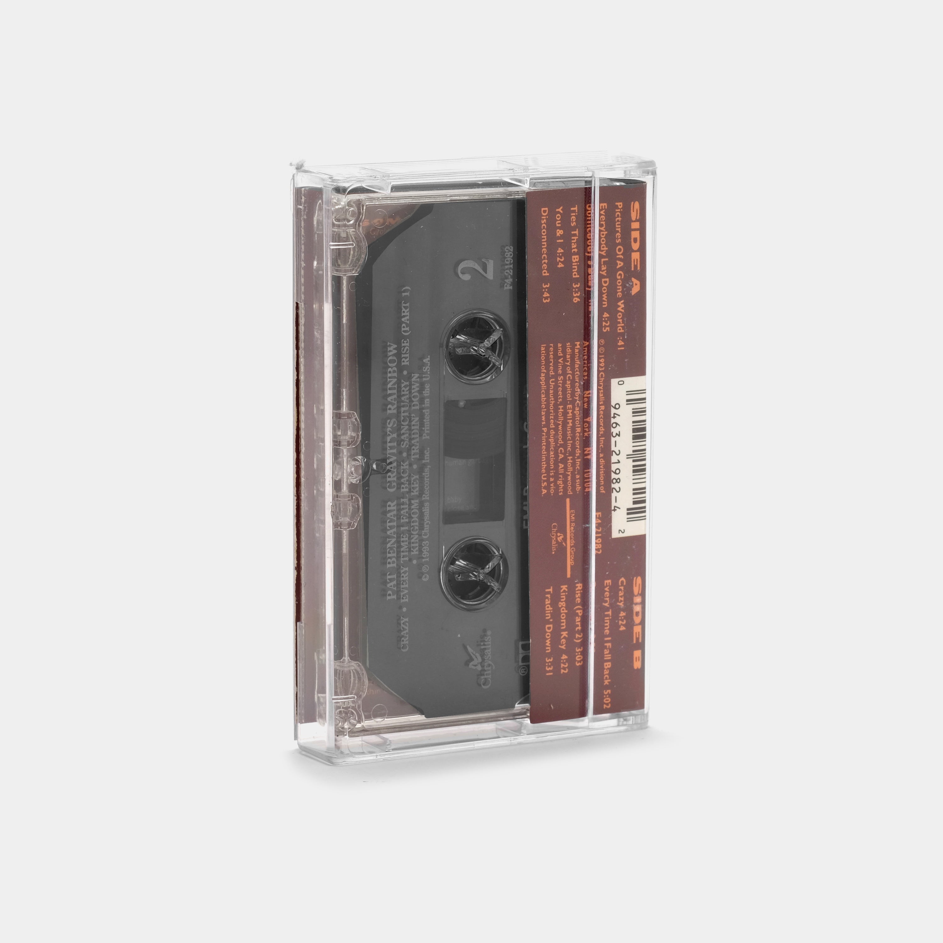Pat Benatar - Gravity's Rainbow Cassette Tape