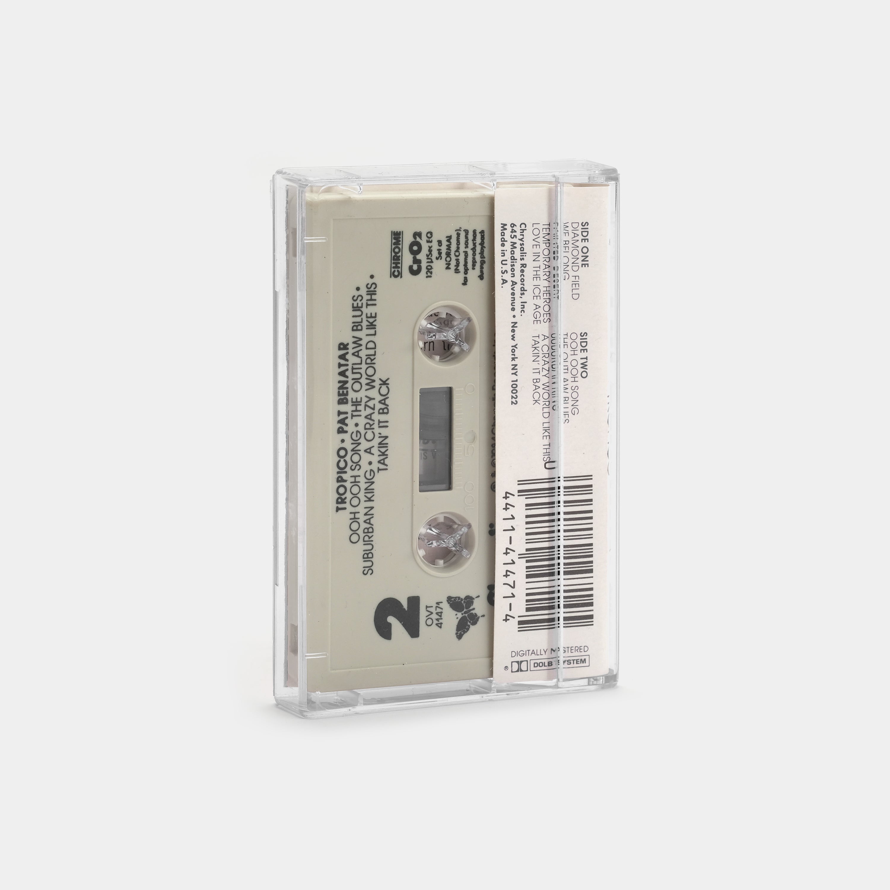 Pat Benatar - Tropico Cassette Tape