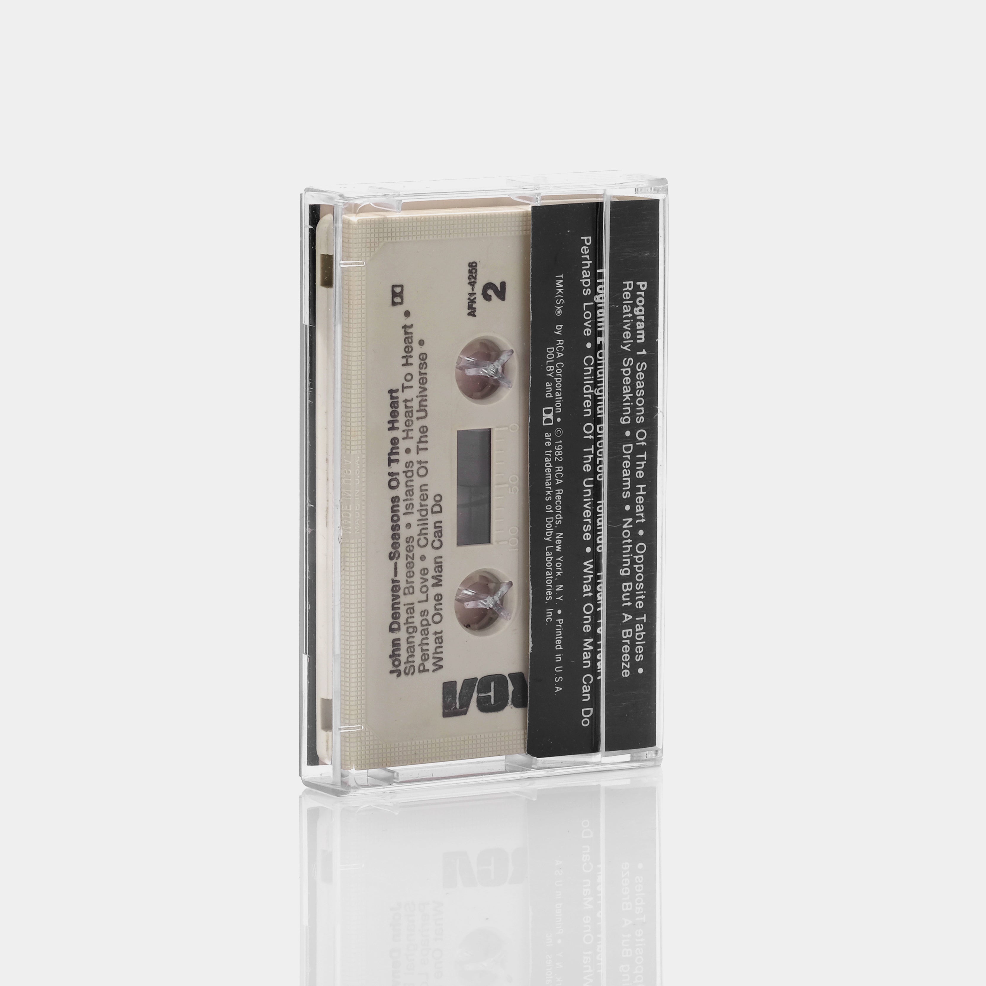 John Denver - Seasons Of The Heart Cassette Tape