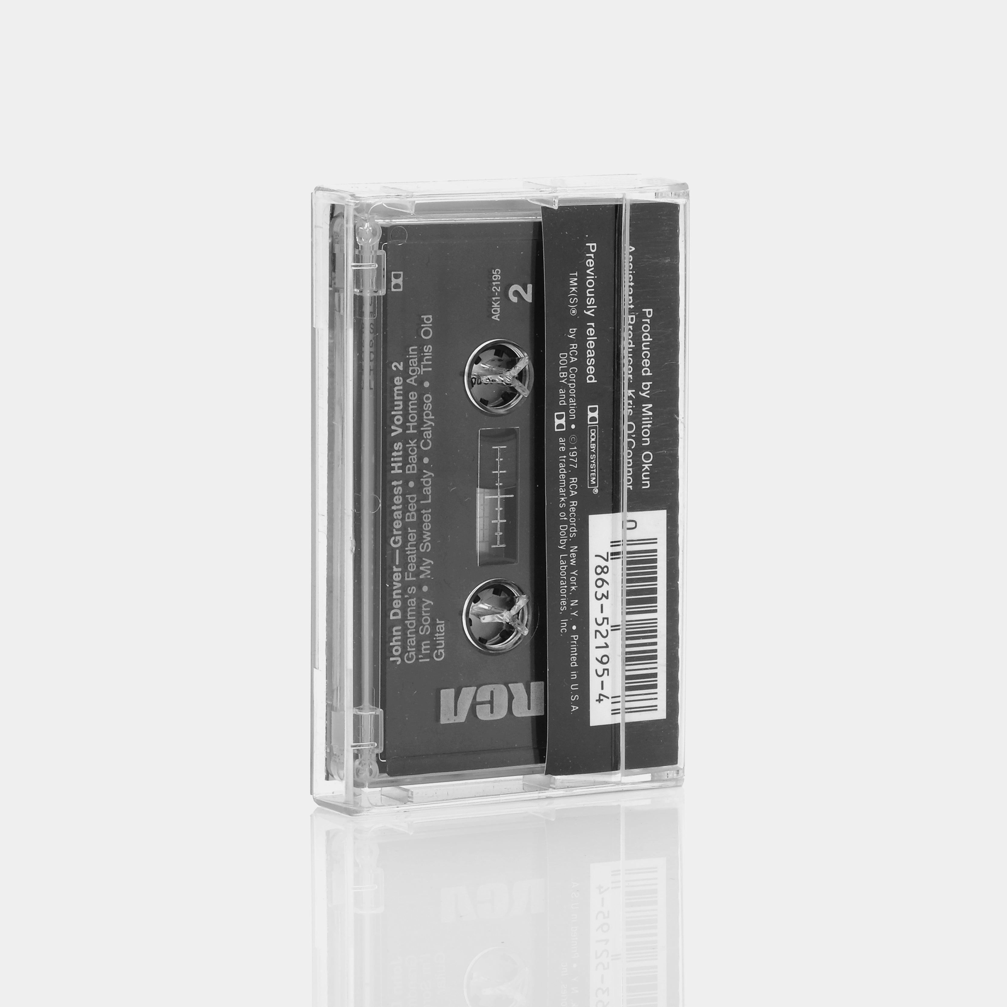 John Denver - Greatest Hits, Volume 2 Cassette Tape