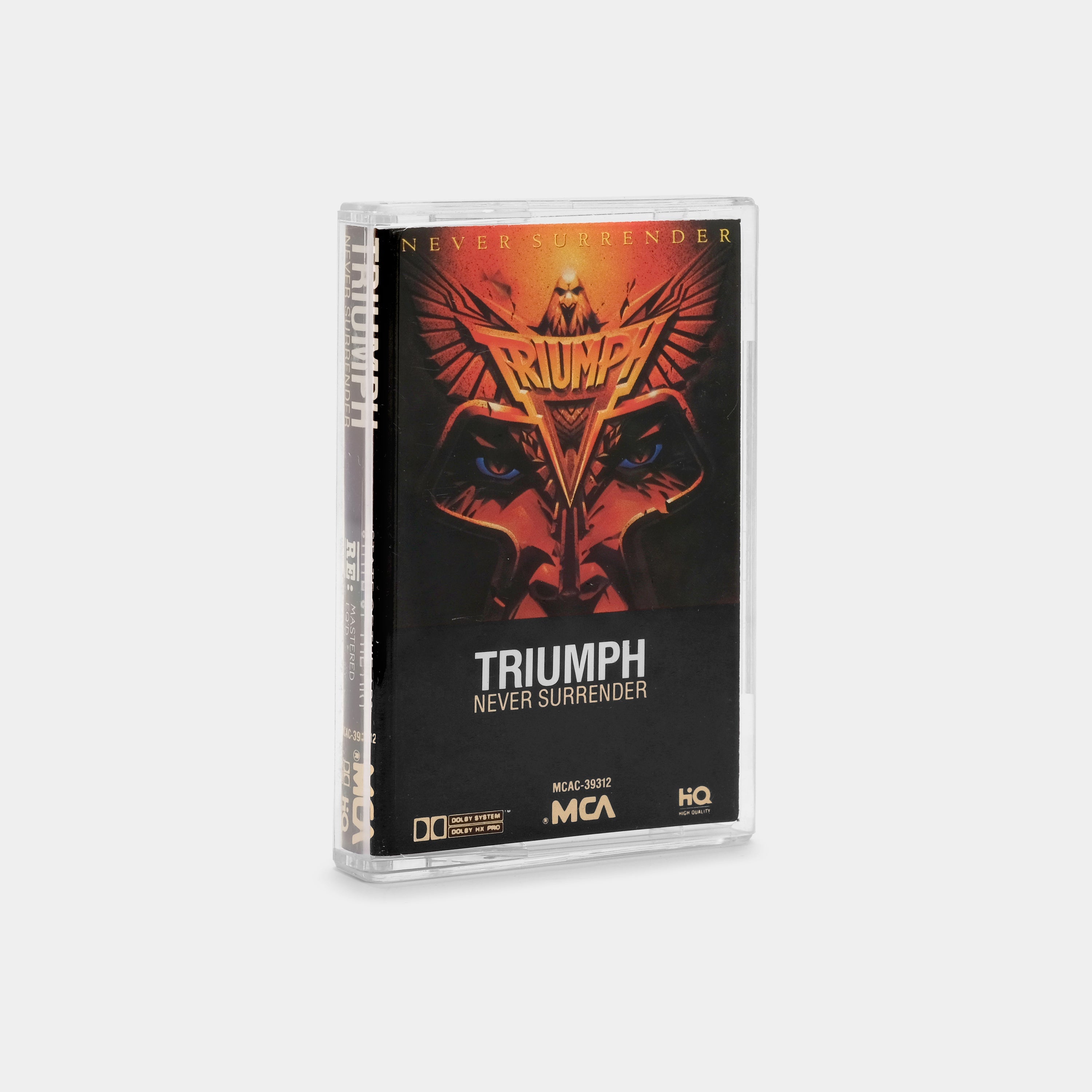 Triumph - Never Surrender Cassette Tape