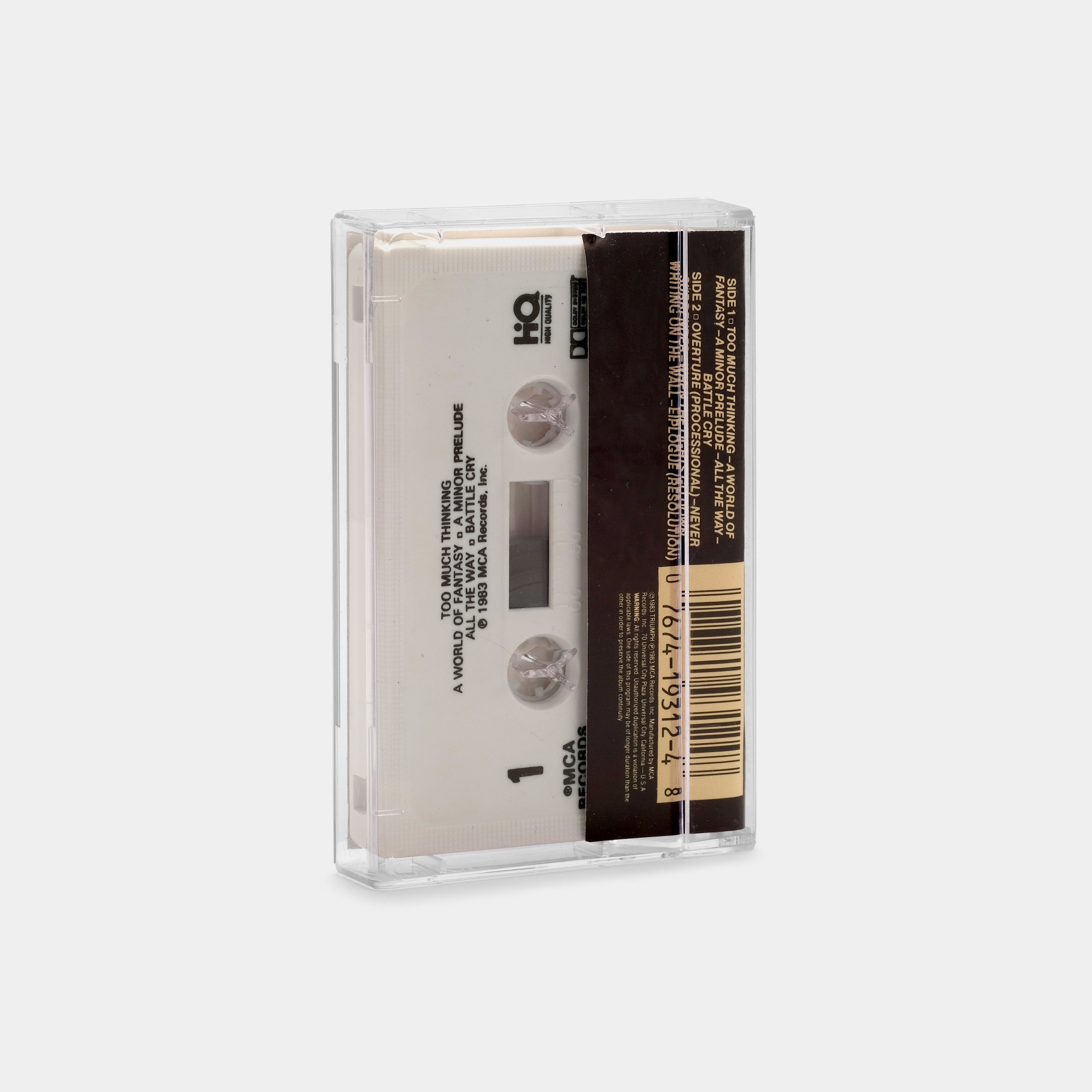 Triumph - Never Surrender Cassette Tape