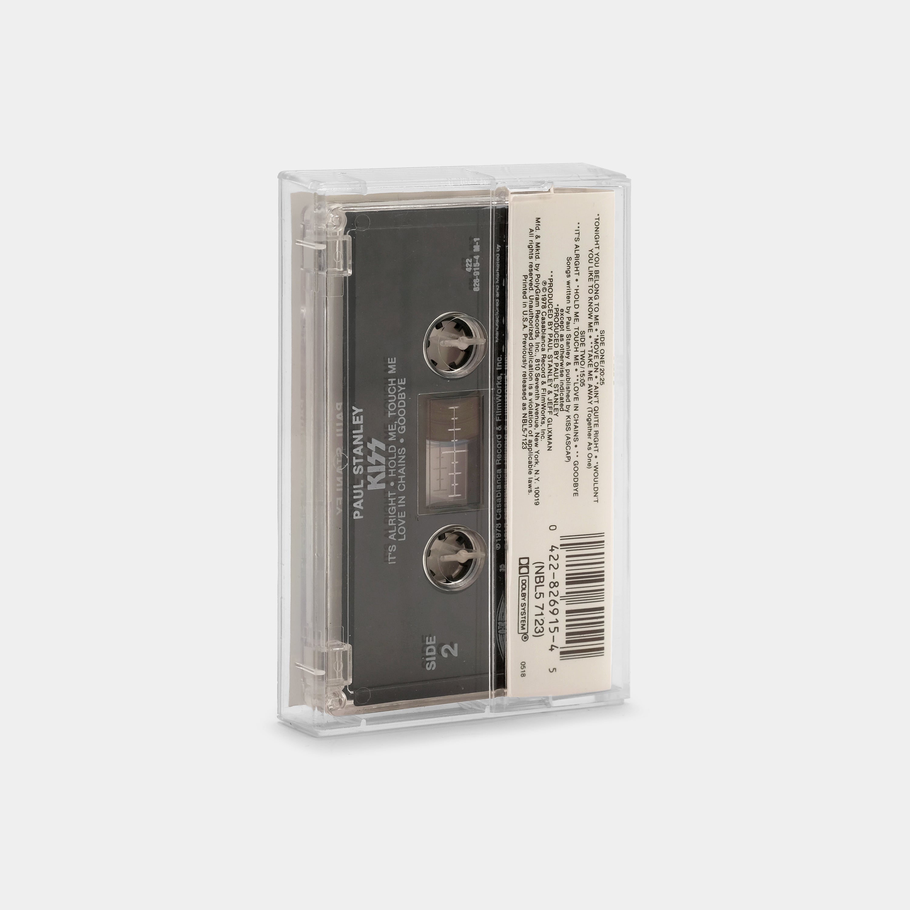 KISS & Paul Stanley - Paul Stanley Cassette Tape
