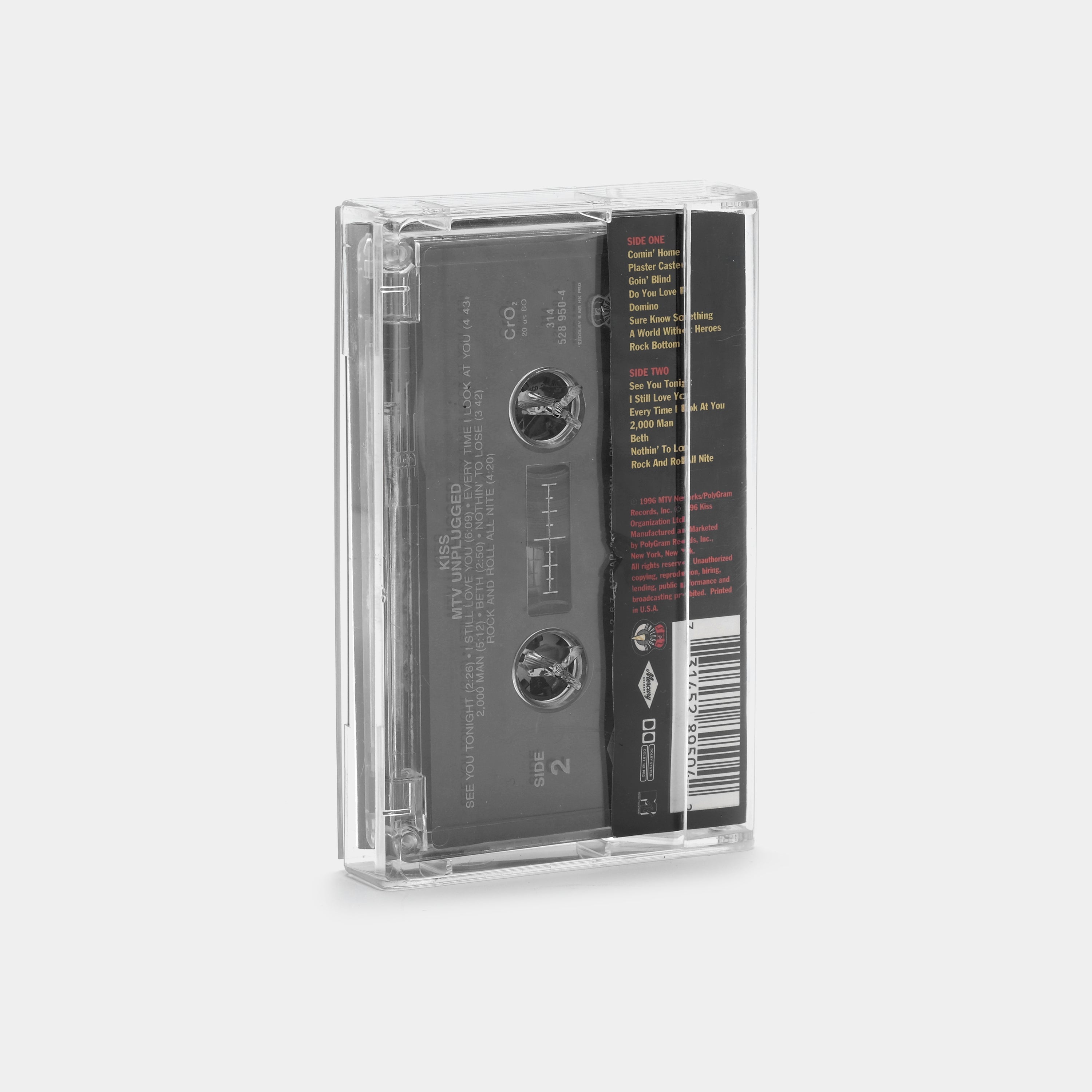 KISS - MTV Unplugged Cassette Tape