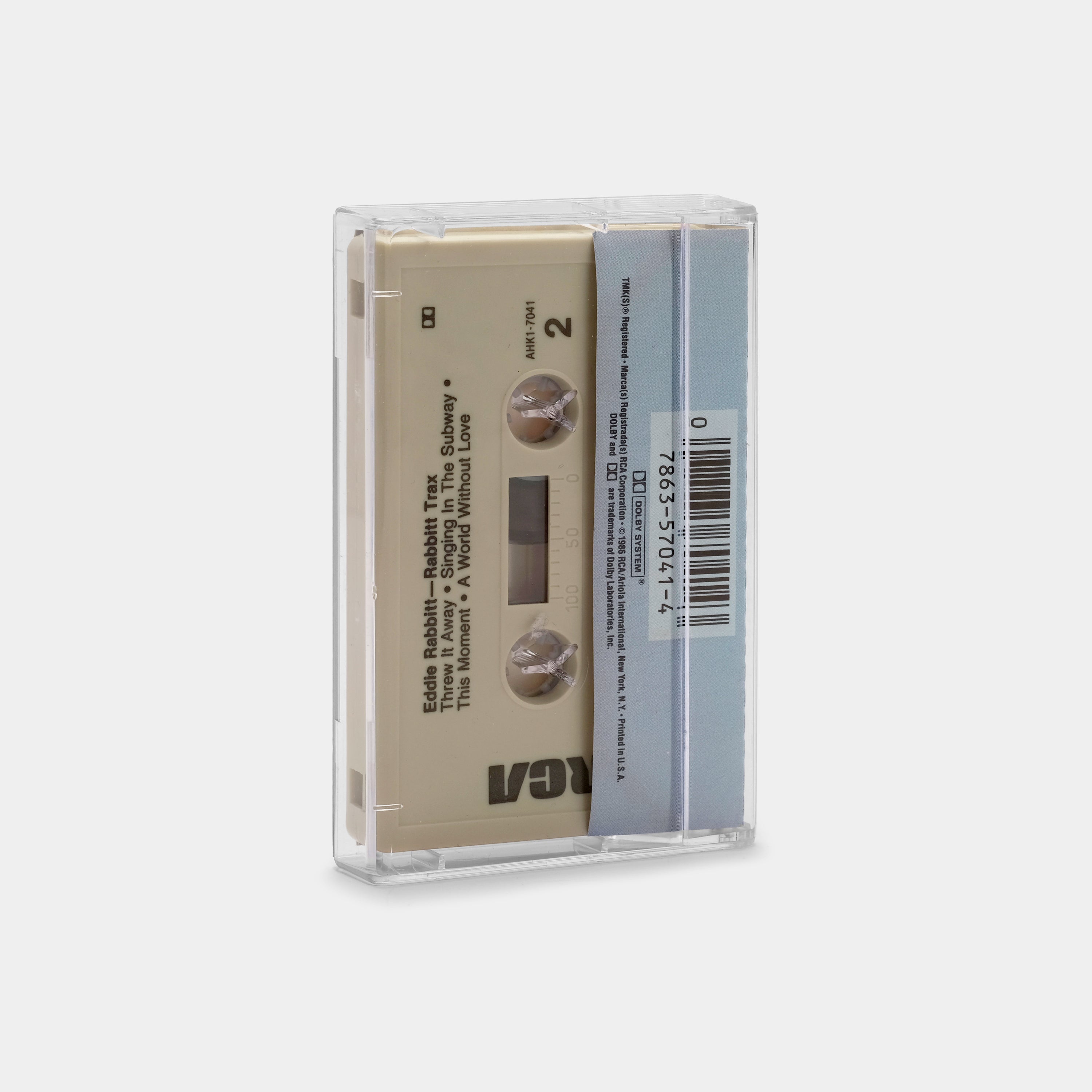 Eddie Rabbitt - Rabbitt Trax Cassette Tape