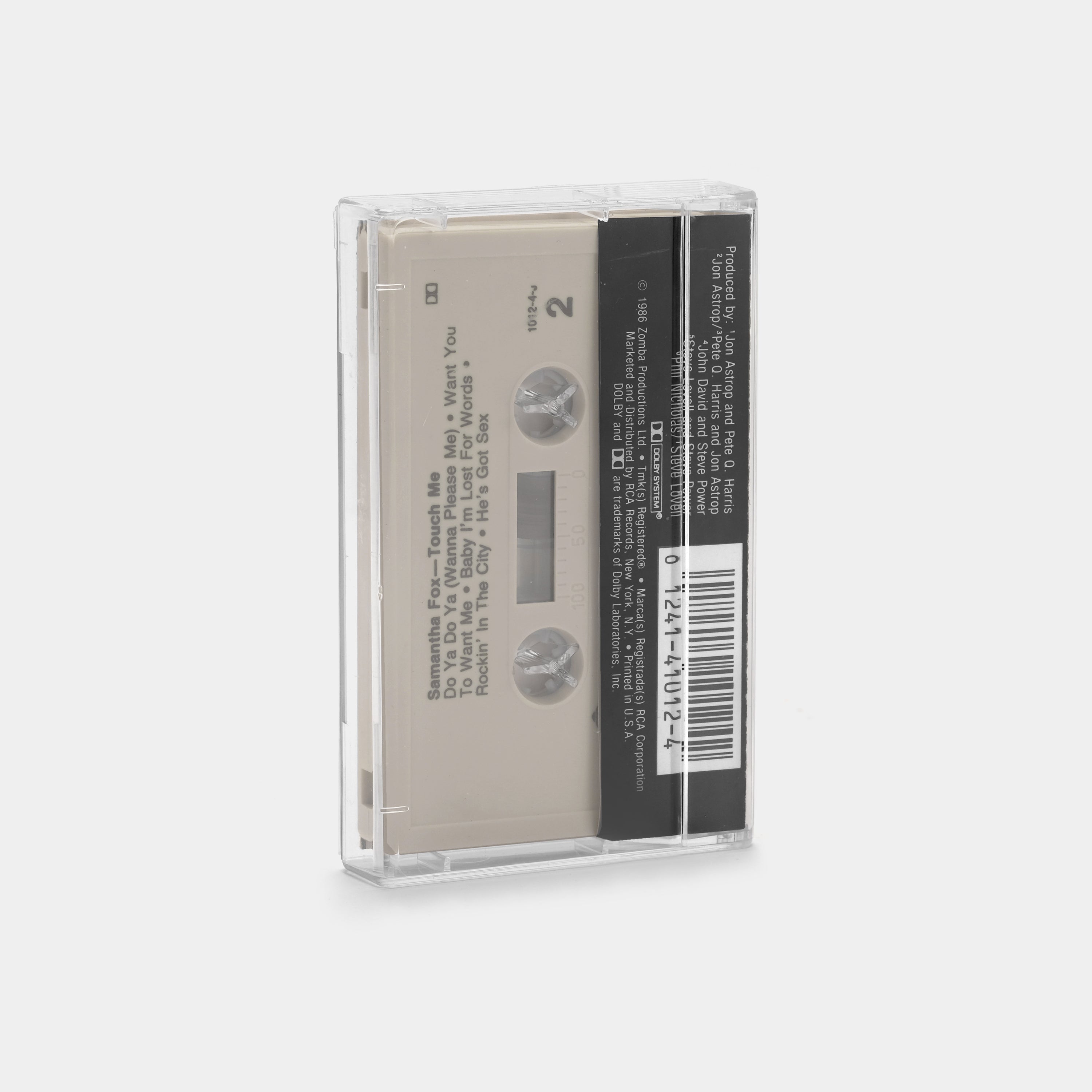 Samantha Fox - Touch Me Cassette Tape