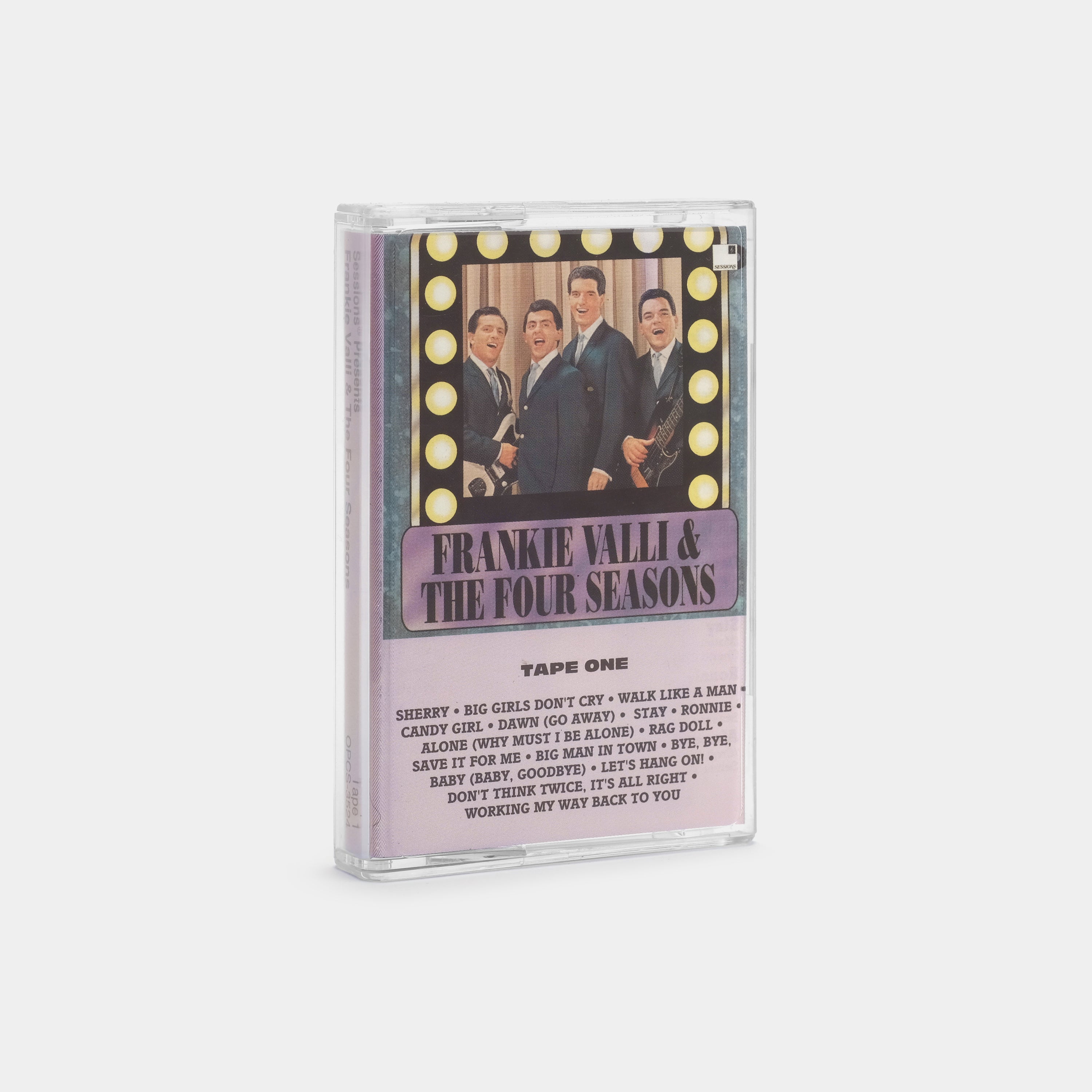 Frankie Valli & The Four Seasons - Sessions Presents: Frankie Valli & The Four Seasons Part 1 Cassette Tape