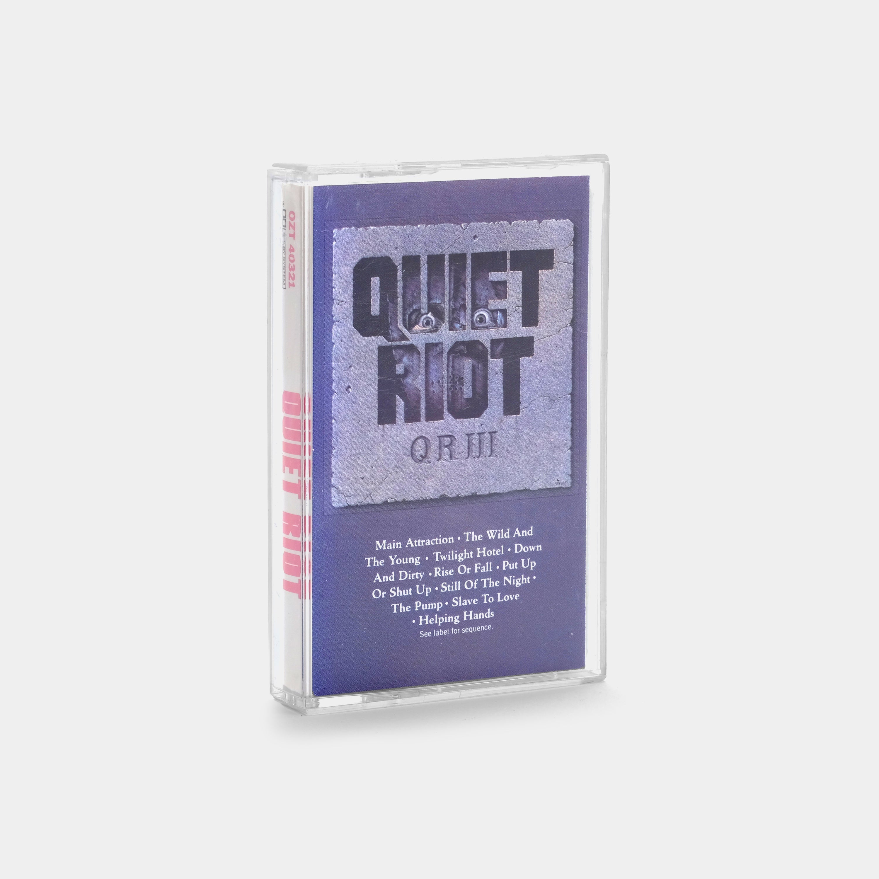Quiet Riot - QR III Cassette Tape