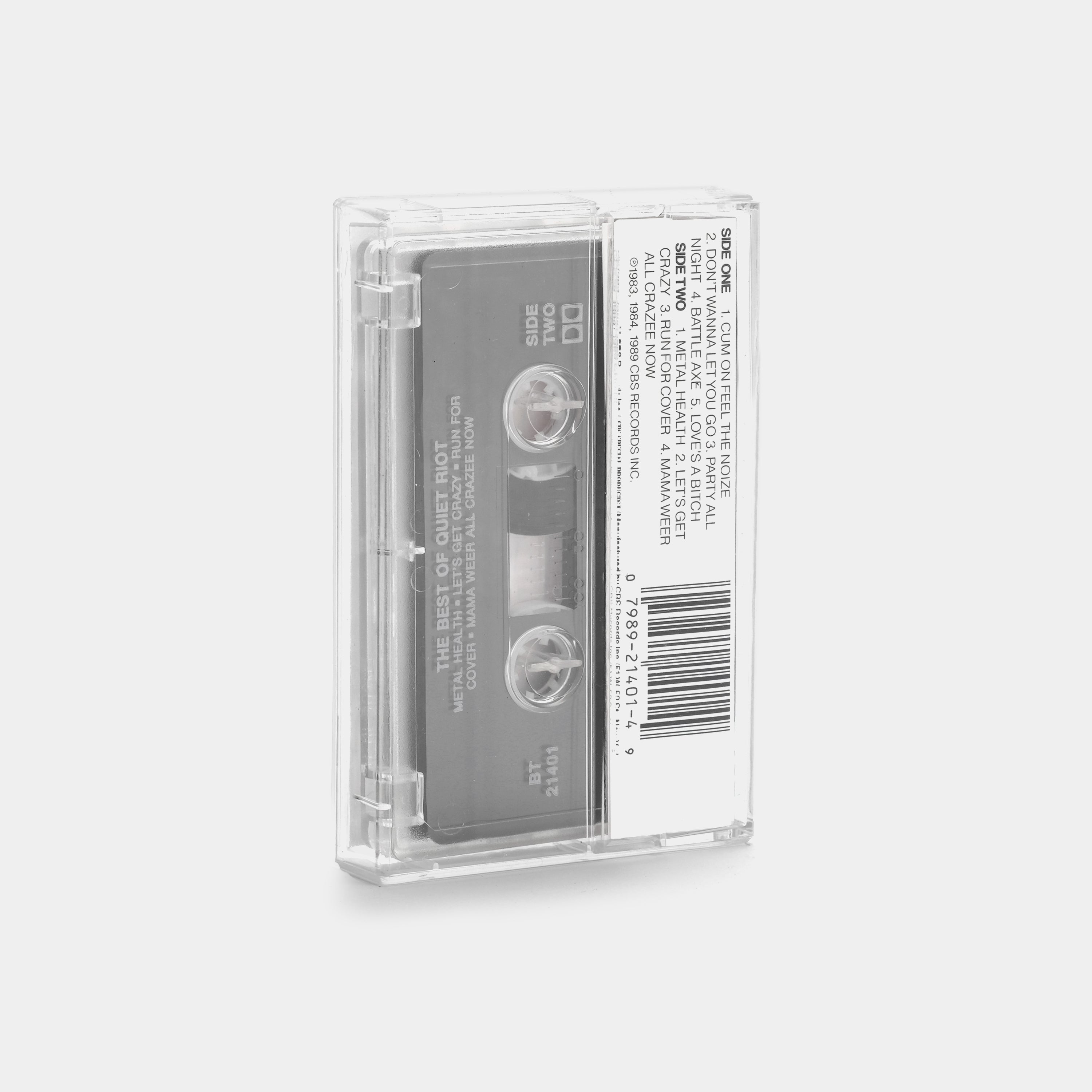 Quiet Riot - The Best Of Quiet Riot Cassette Tape