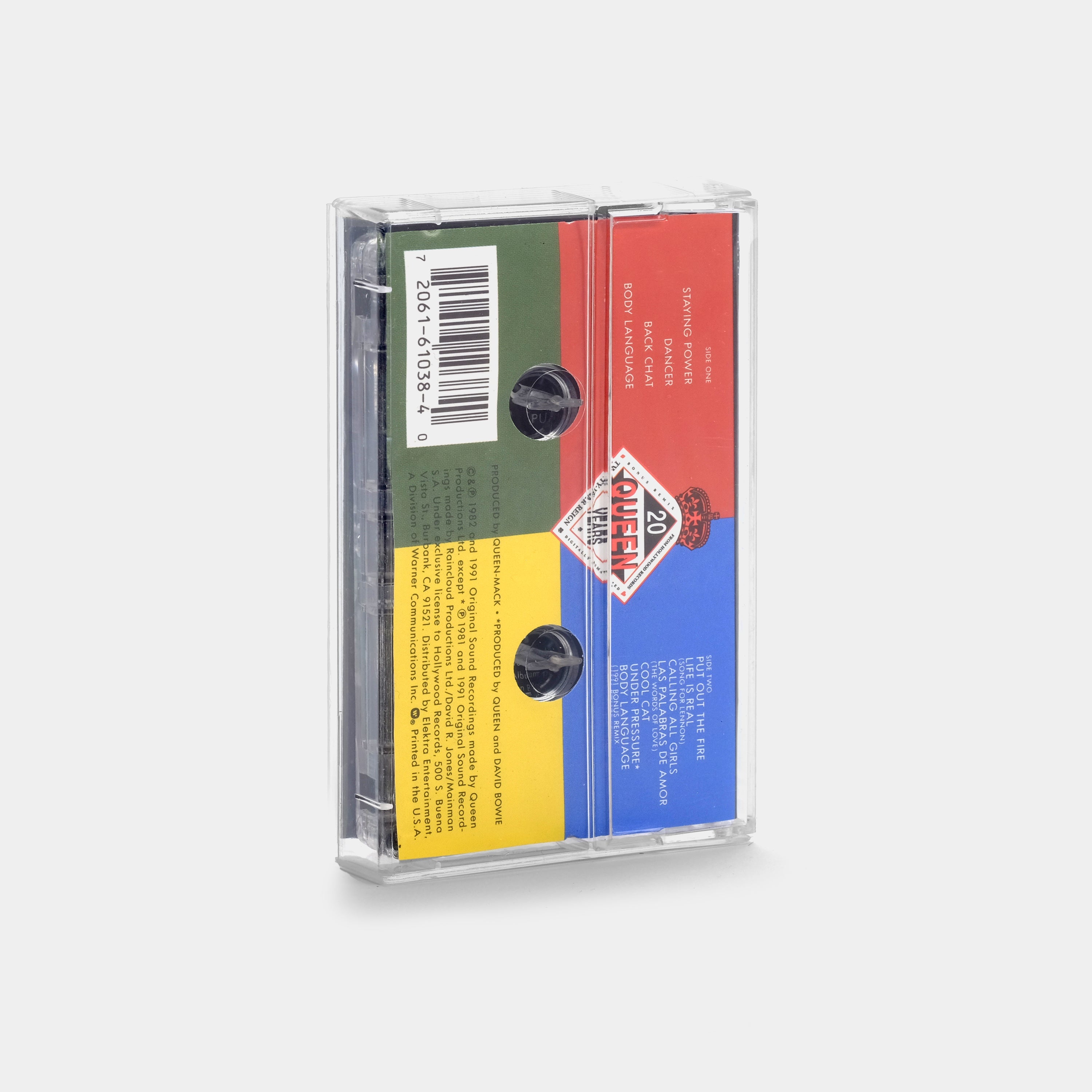 Queen - Hot Space Cassette Tape