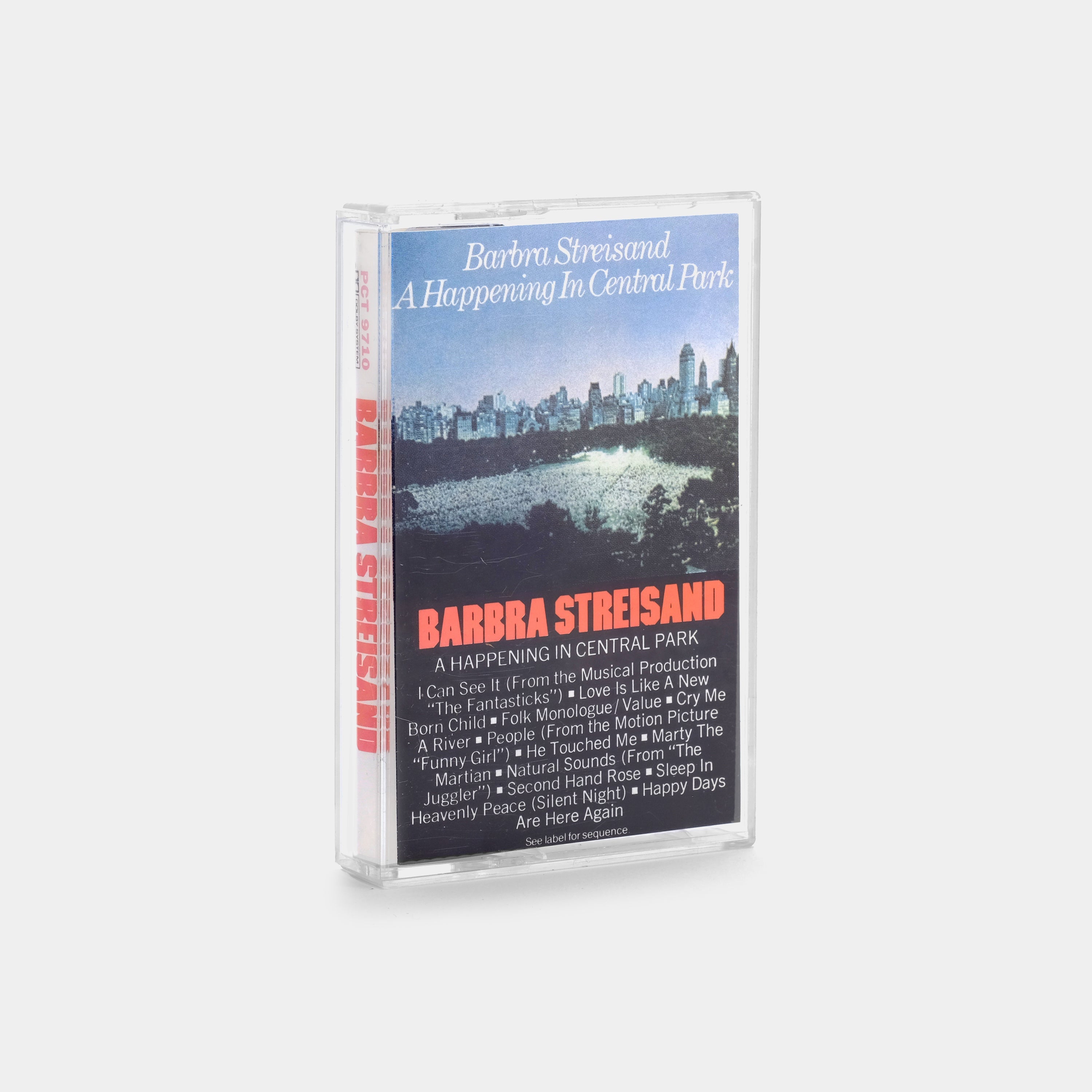 Barbra Streisand - A Happening In Central Park Cassette Tape