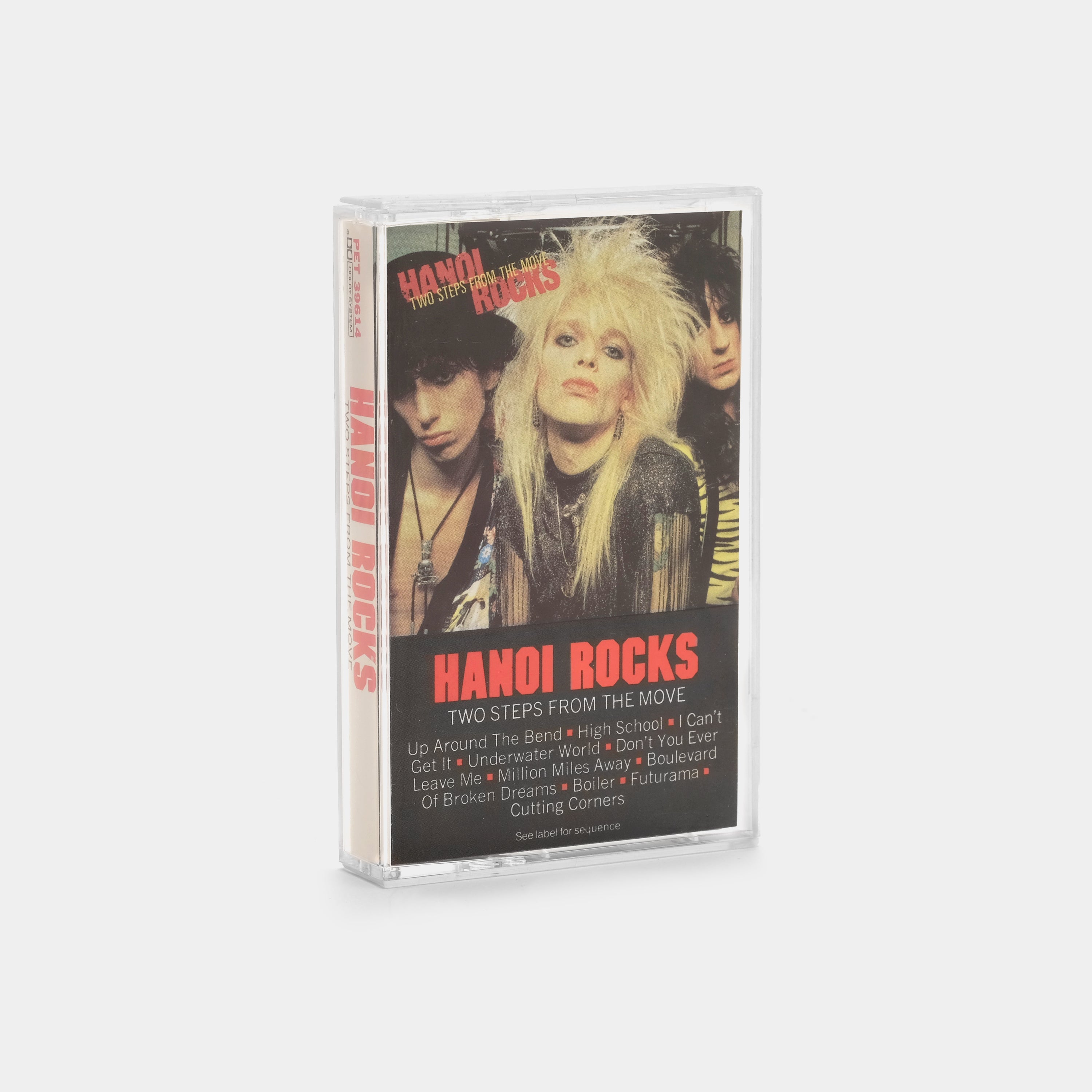 Hanoi Rocks - Two Steps From The Move Cassette Tape