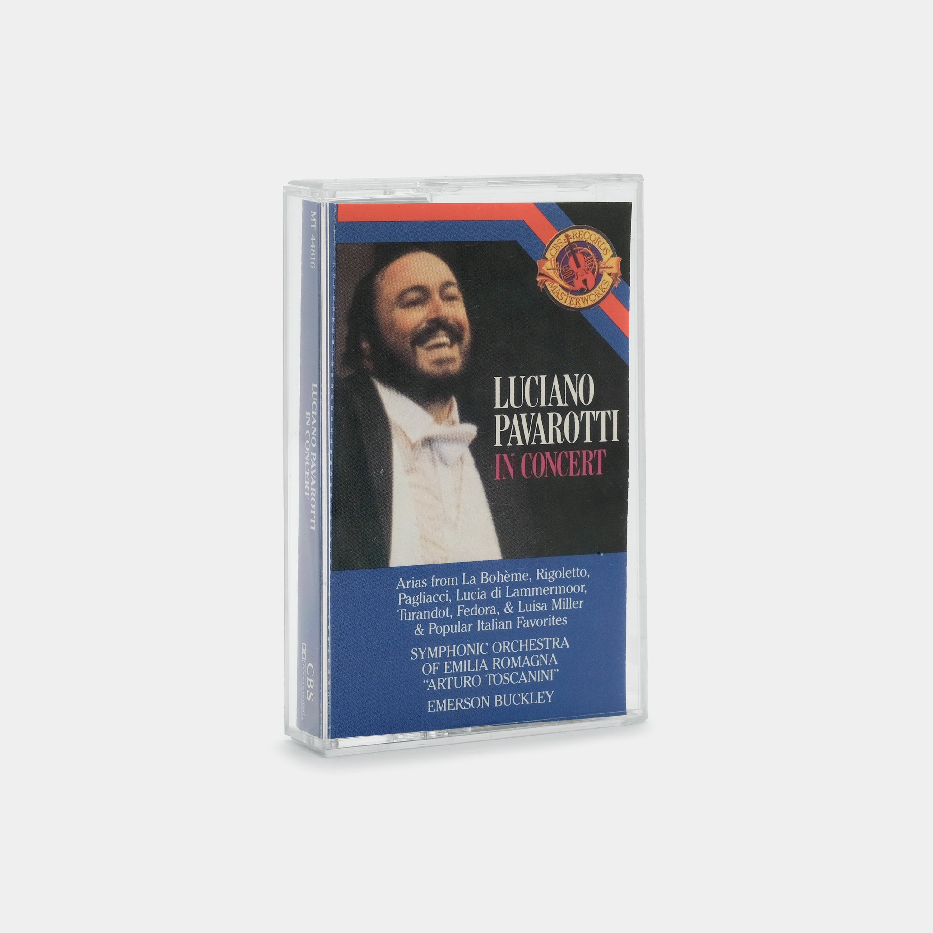 Luciano Pavarotti - Luciano Pavarotti In Concert Cassette Tape