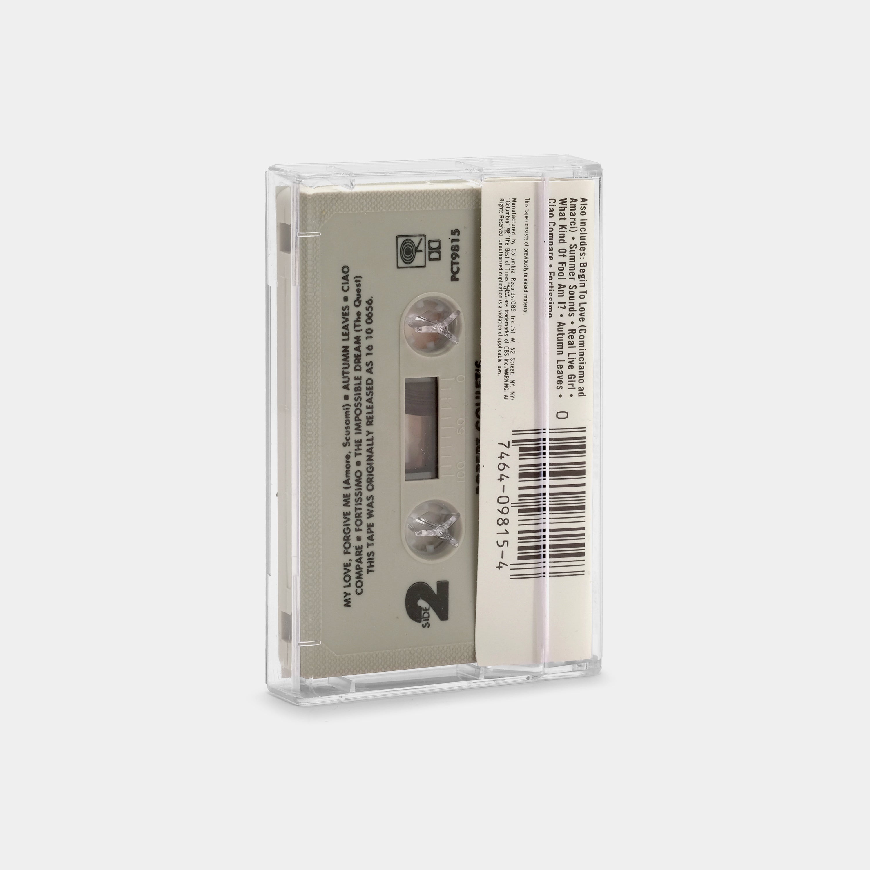 Robert Goulet - Greatest Hits Cassette Tape