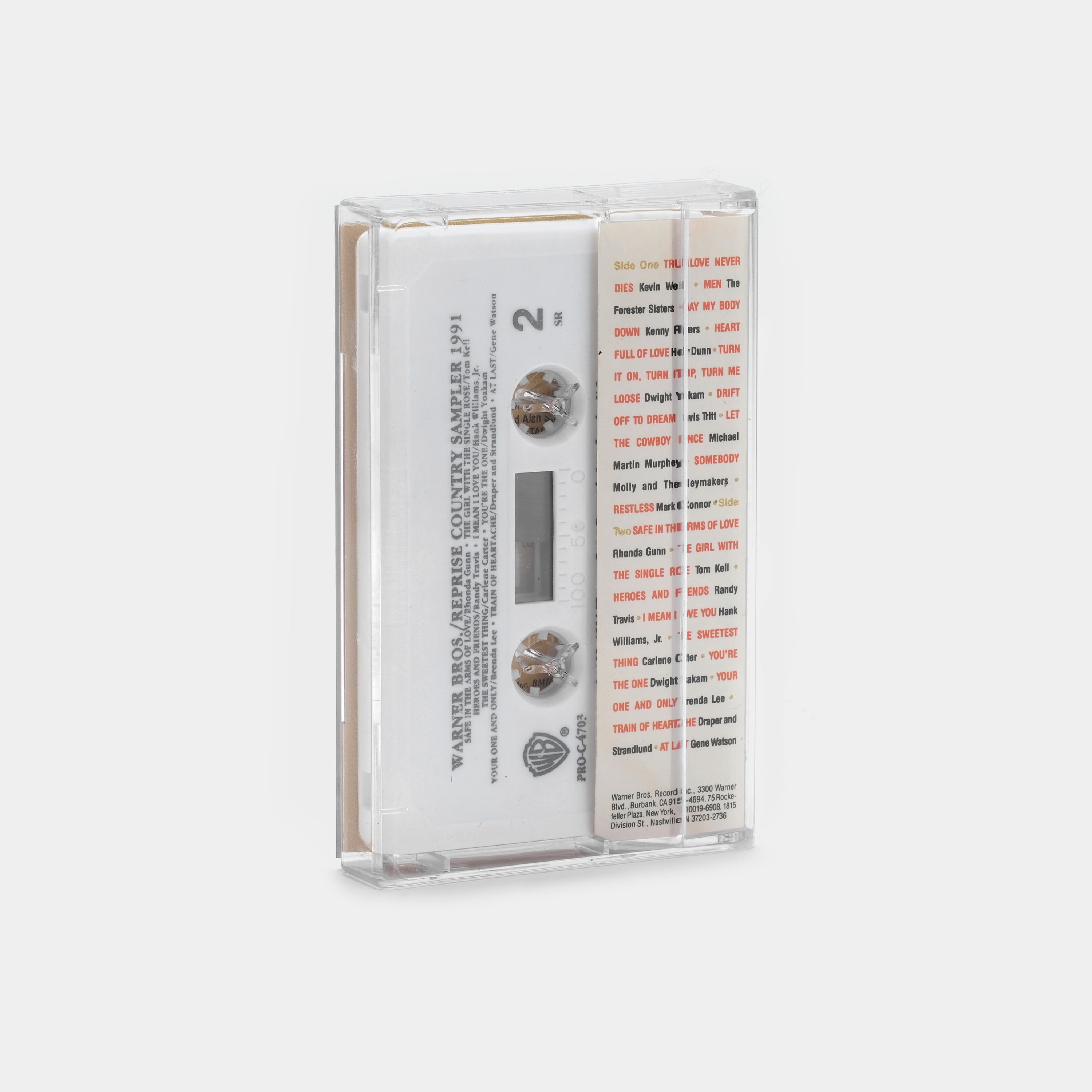 Warner Bros. / Reprise Country Sampler 1991 Cassette Tape