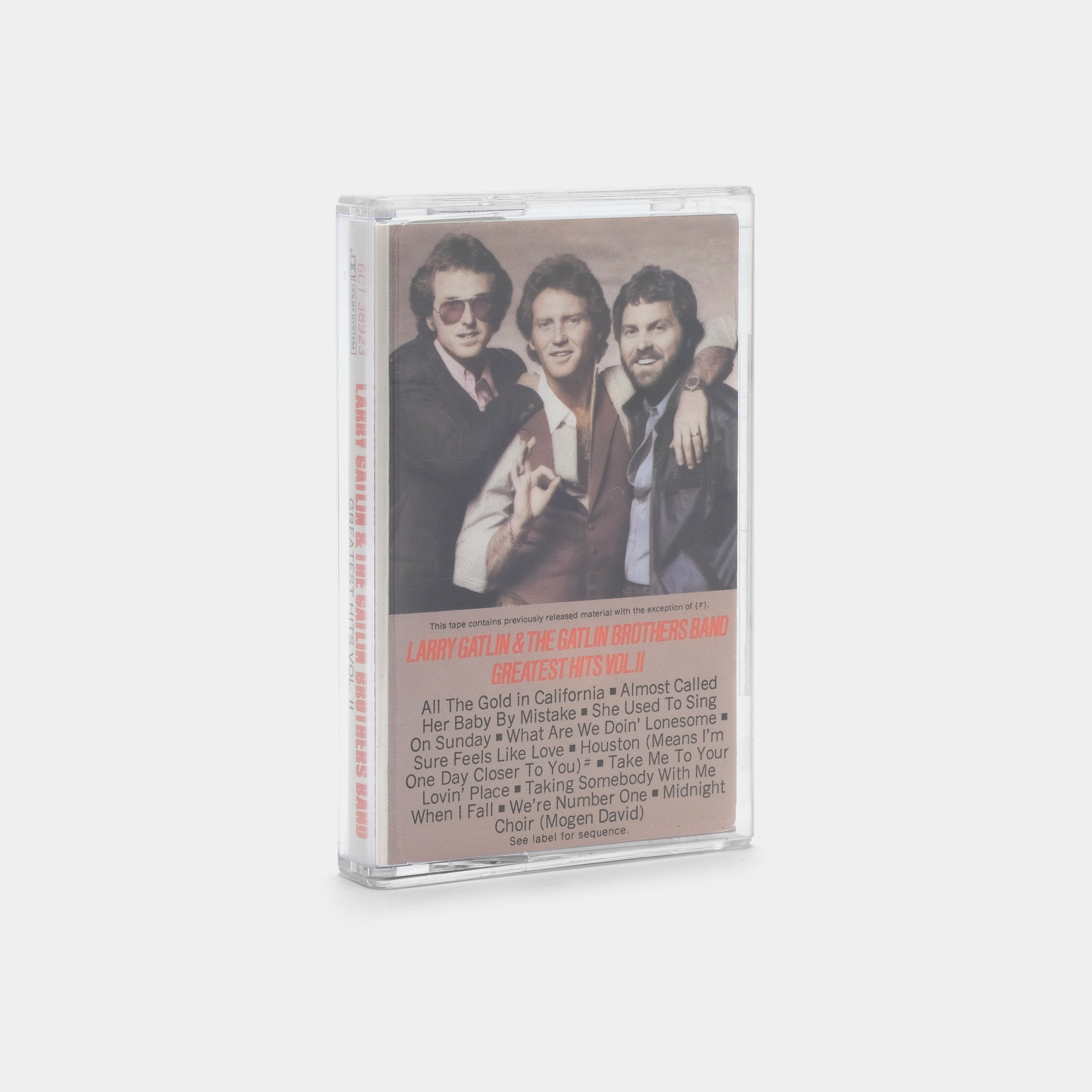 Larry Gatlin & The Gatlin Brothers Band - Greatest Hits Vol. II Cassette Tape