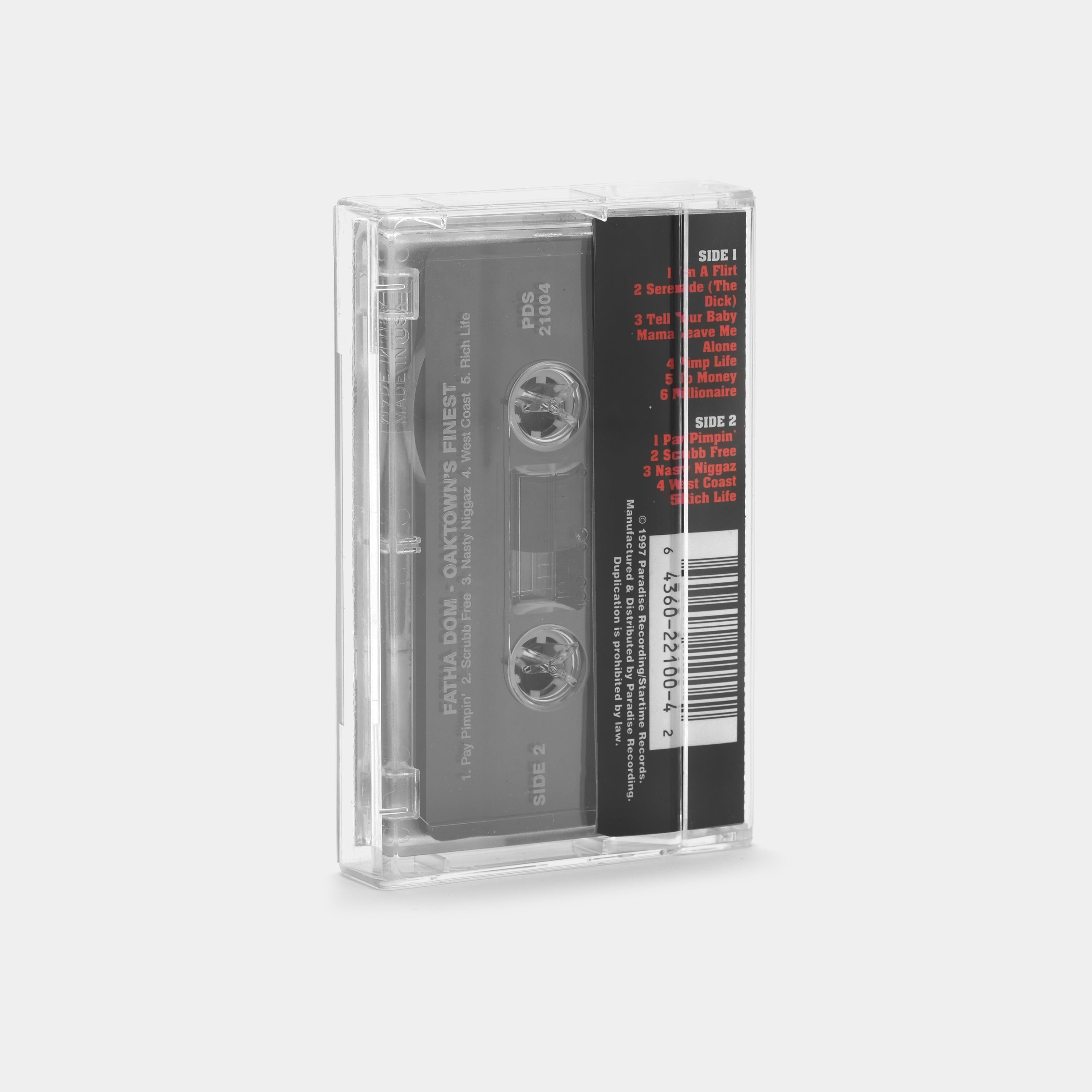 Fatha Dom - Oaktown's Finest Cassette Tape