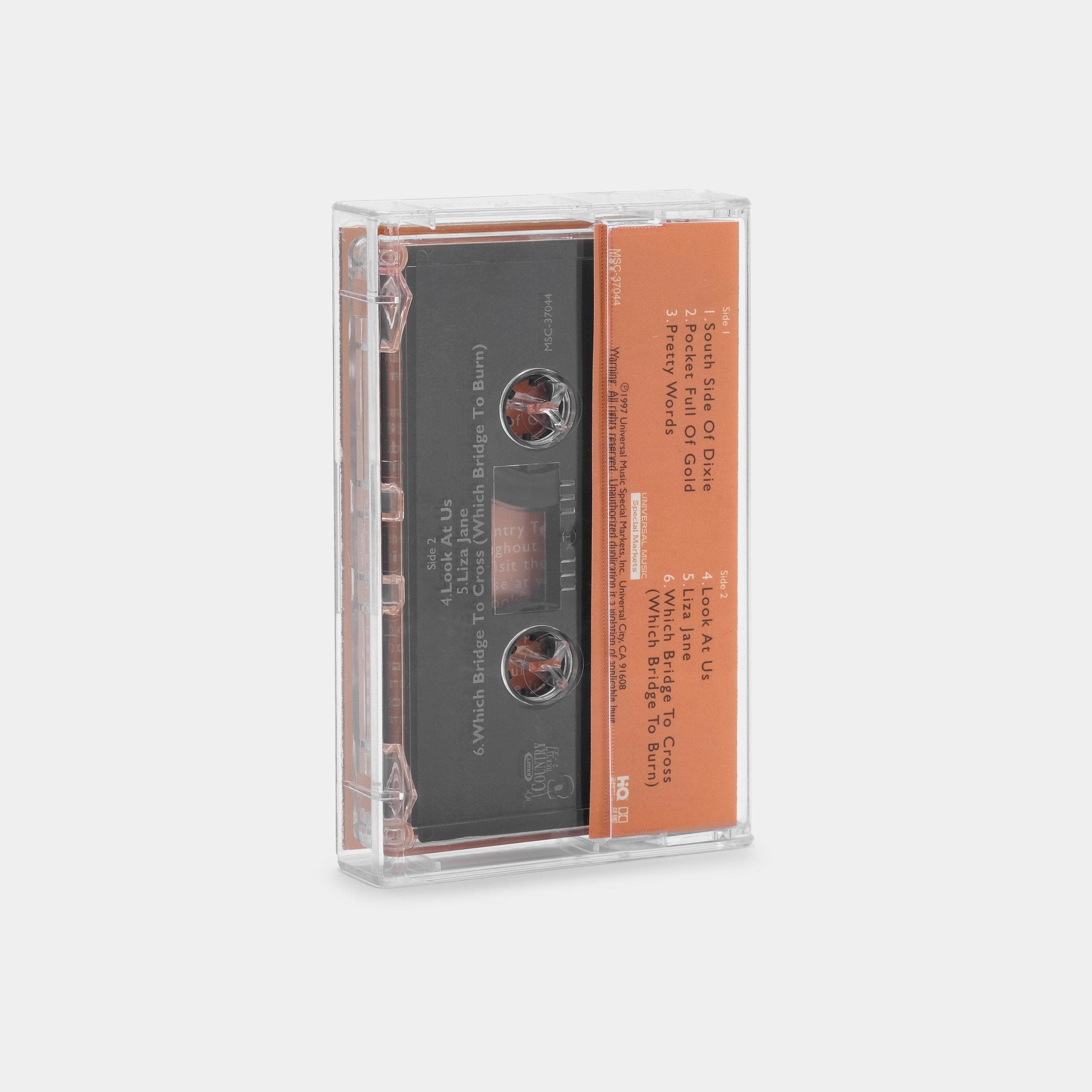 Vince Gill - Kraft Country Tour '97 Cassette Tape