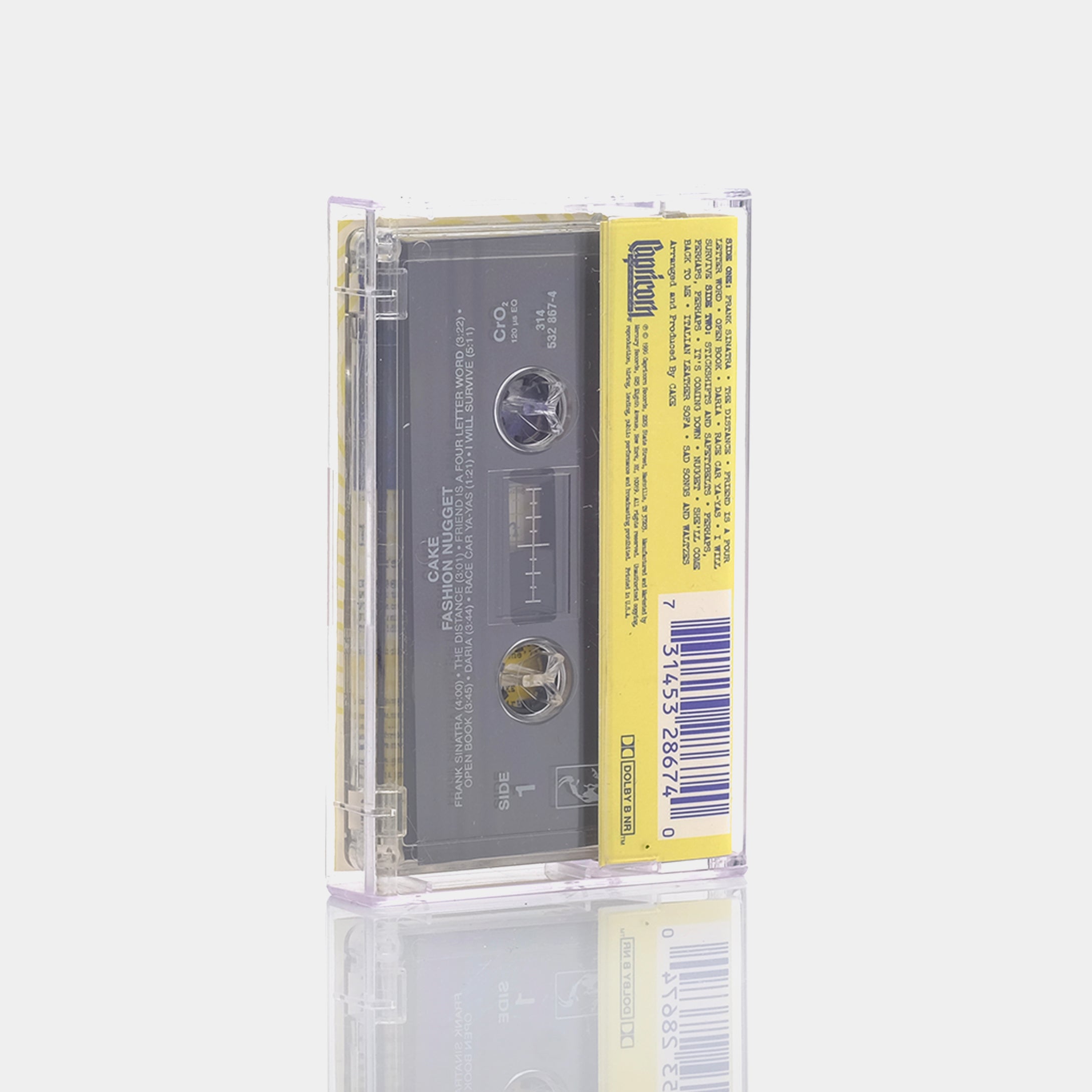 Cake - Fashion Nugget Cassette Tape