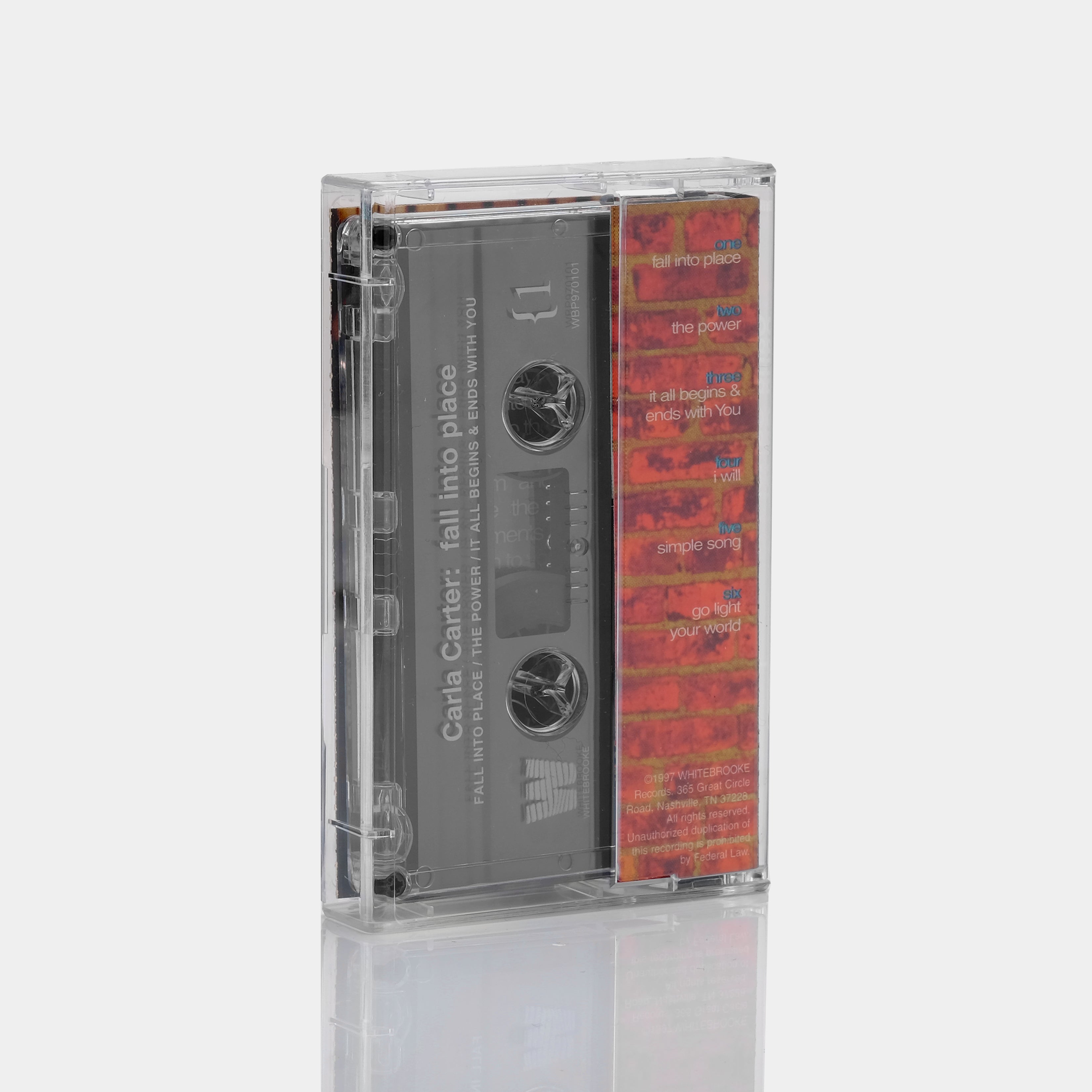 Carla Carter - Fall Into Place Cassette Tape