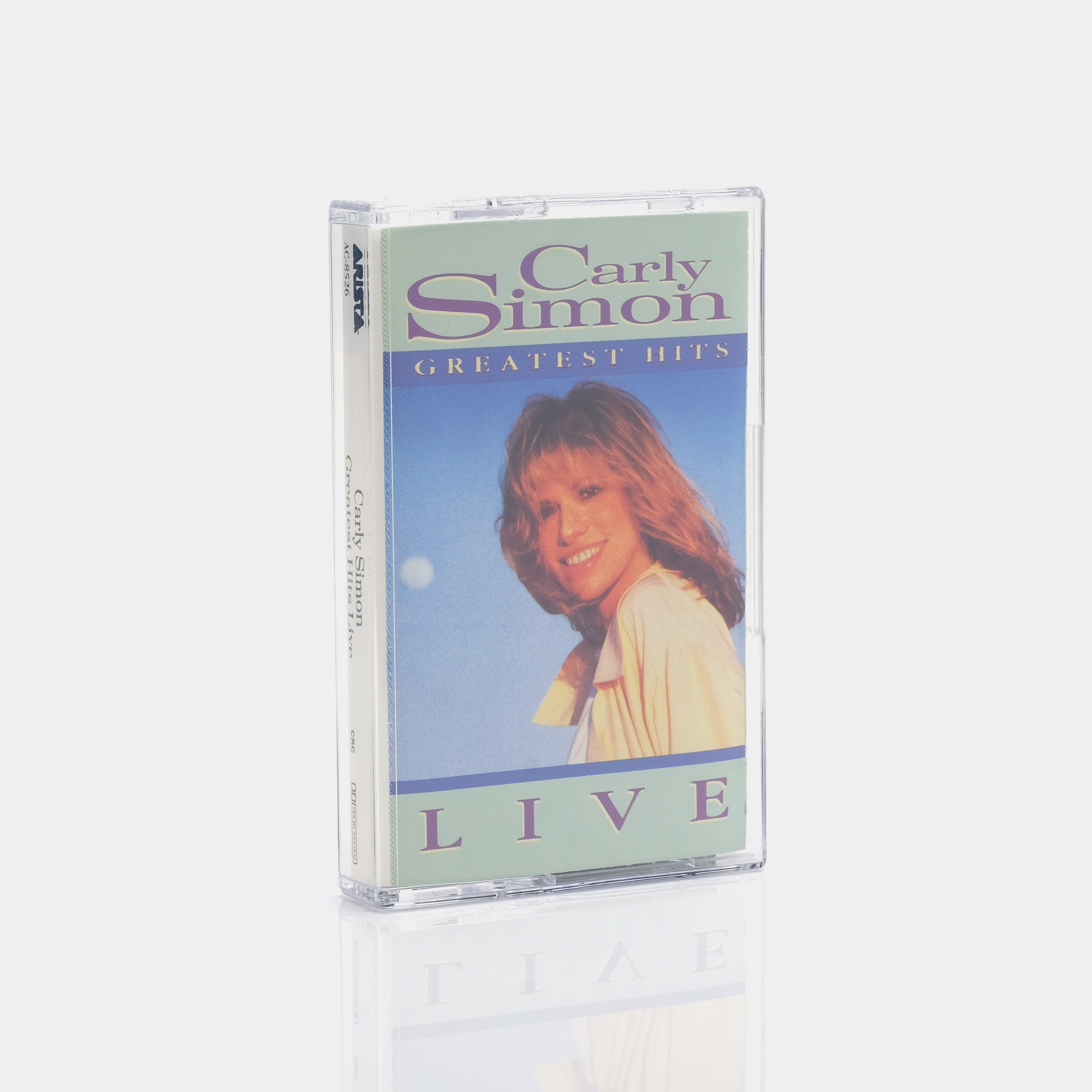 Carly Simon - Greatest Hits Live Cassette Tape