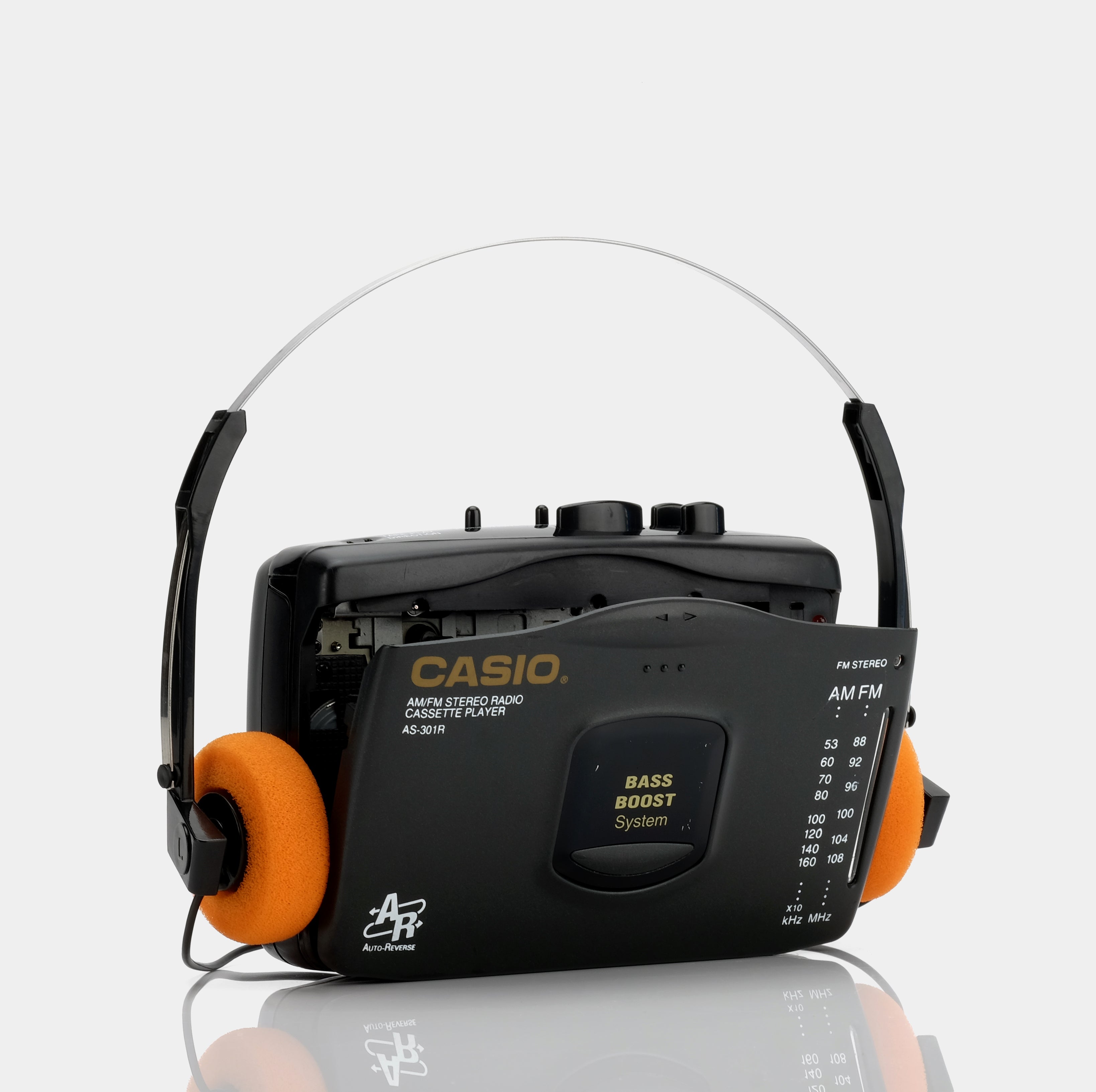Casio AS-301R AM/FM Portable Cassette Player