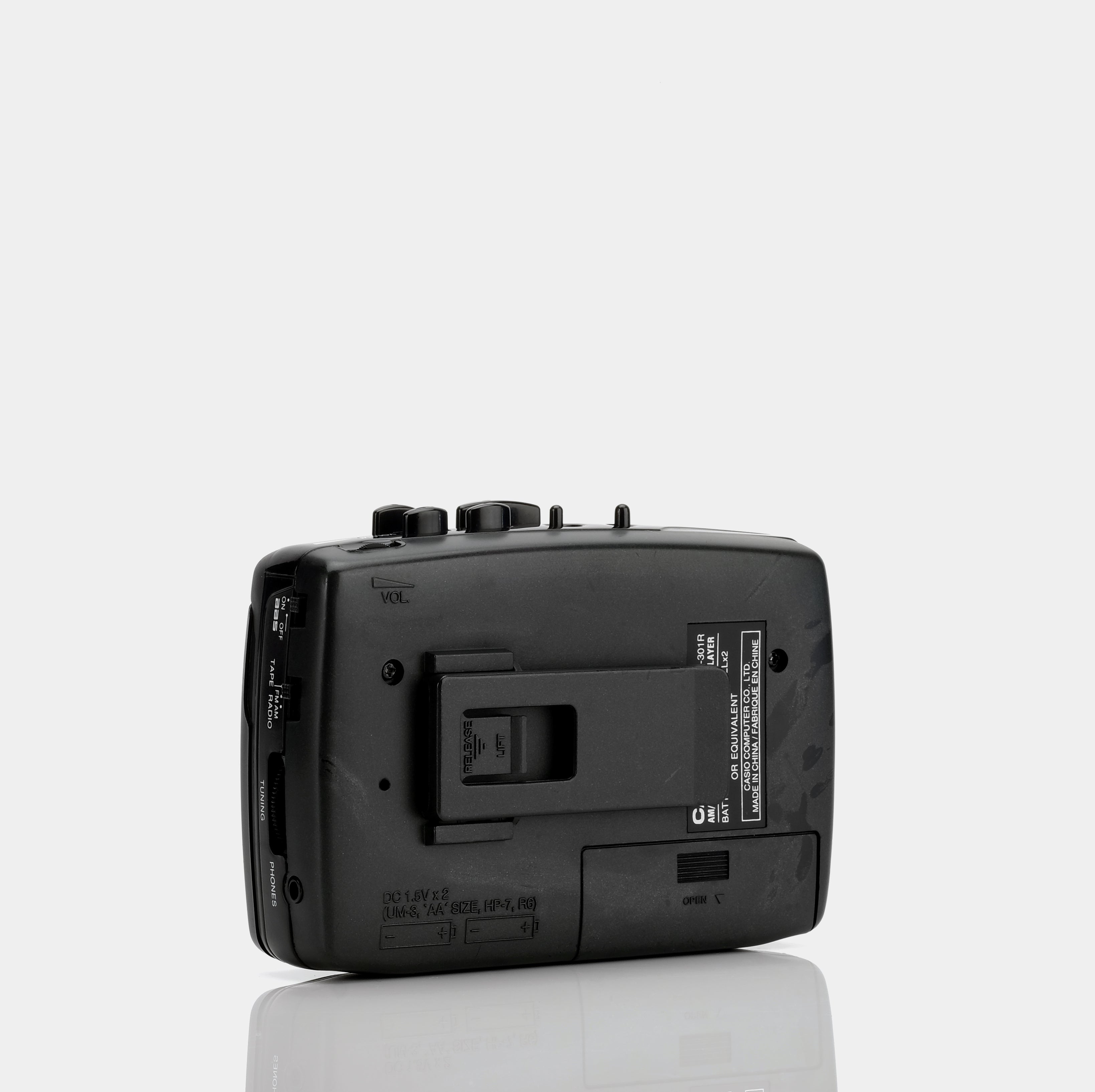 Casio AS-301R AM/FM Portable Cassette Player