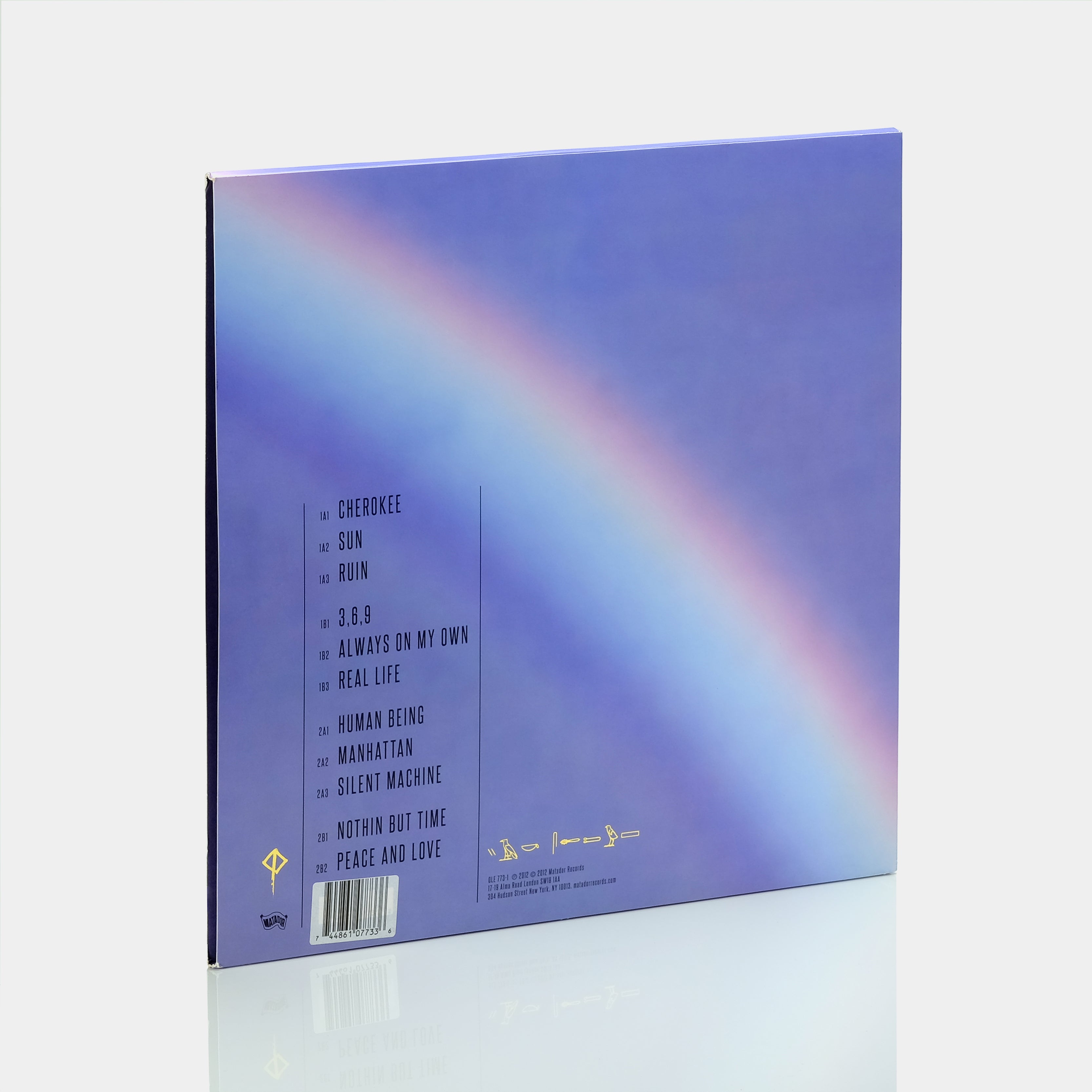 Cat Power - Sun 2xLP Rainbow Marble Splatter Vinyl Record