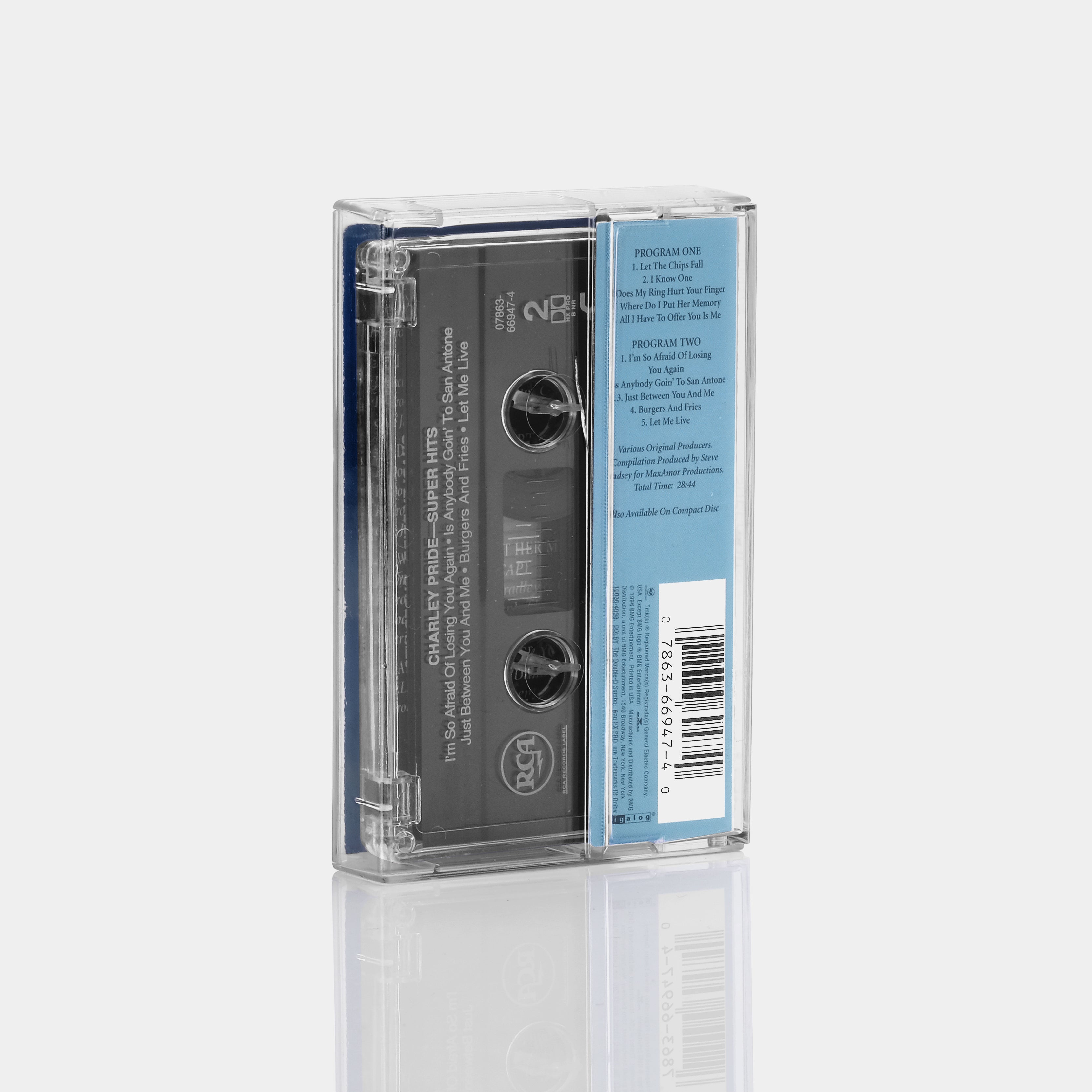 Charley Pride - Super Hits Cassette Tape