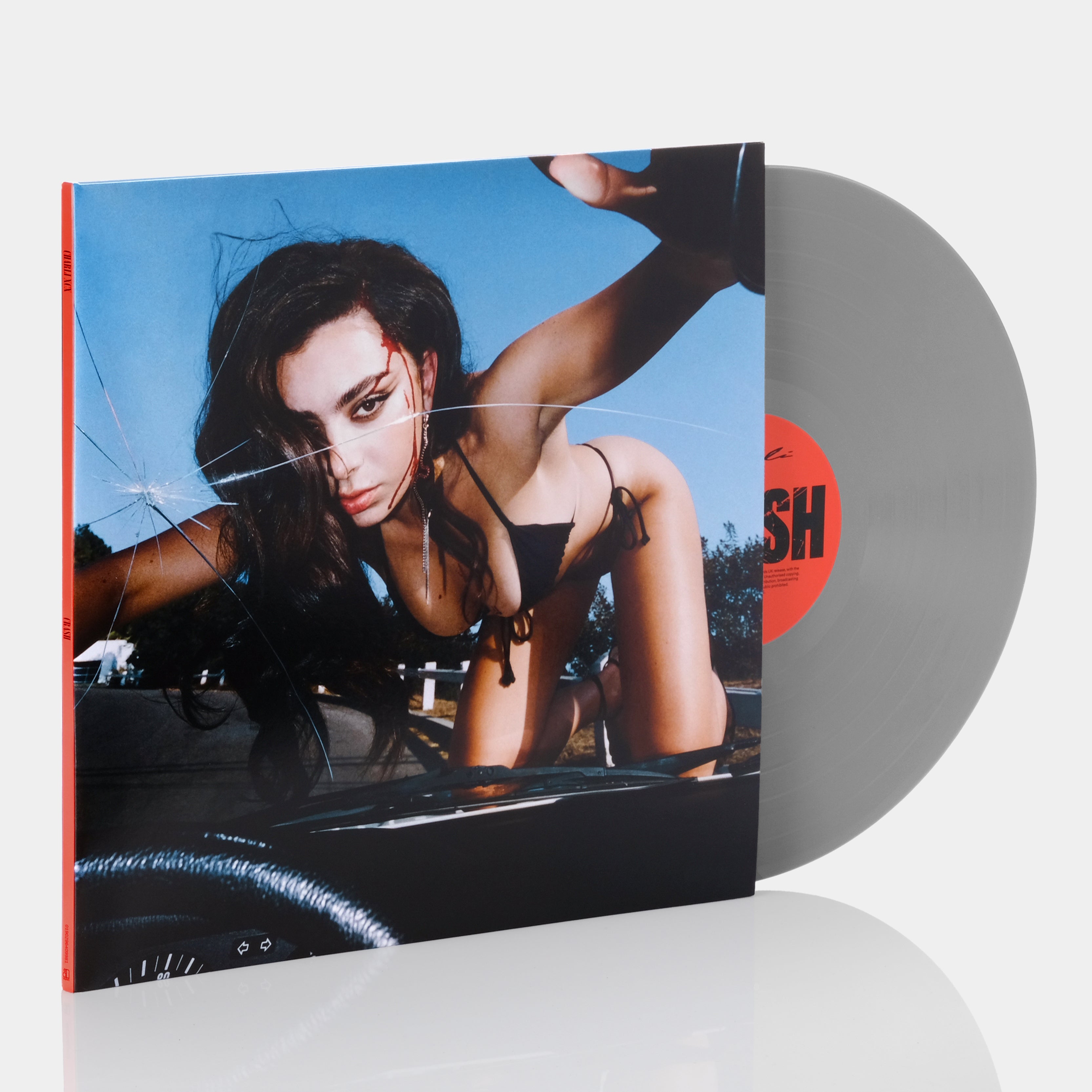Charli XCX - CRASH LP Grey Vinyl Record