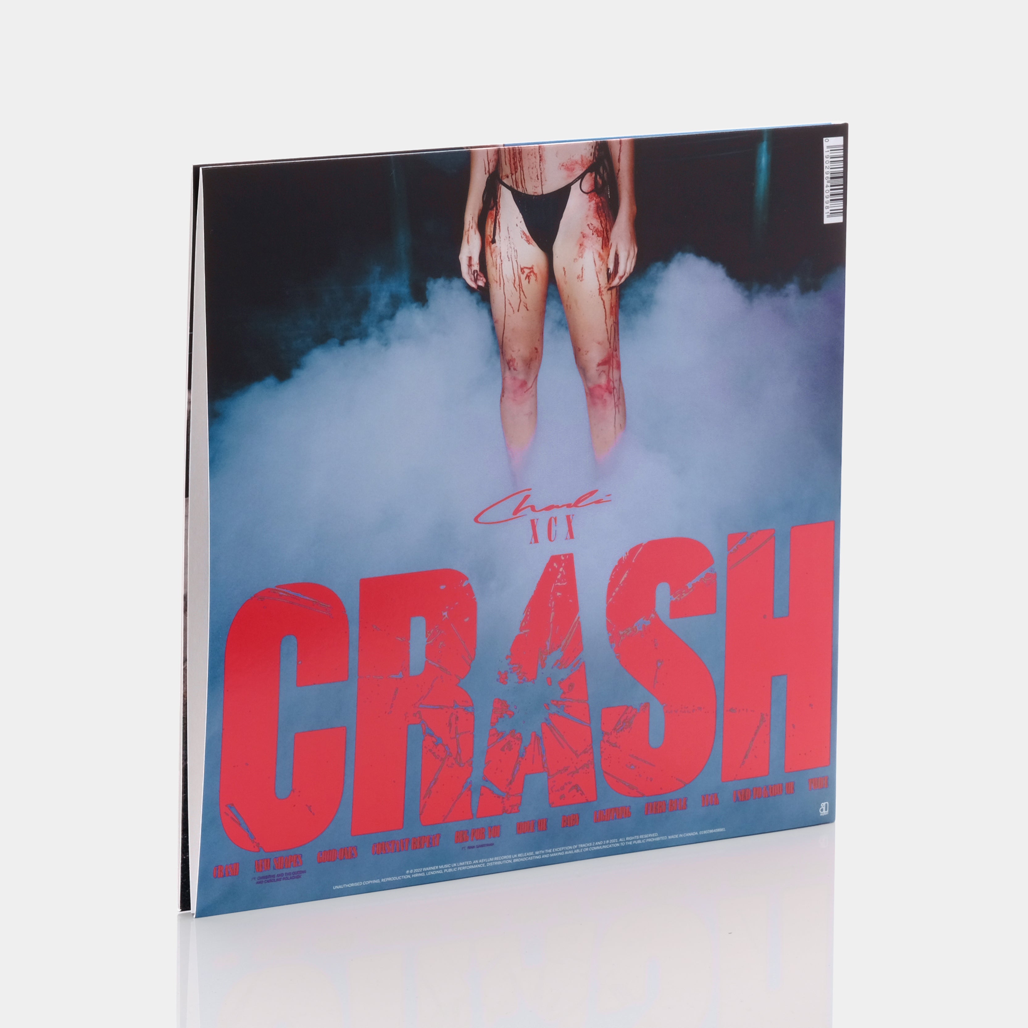 Charli XCX - CRASH LP Grey Vinyl Record