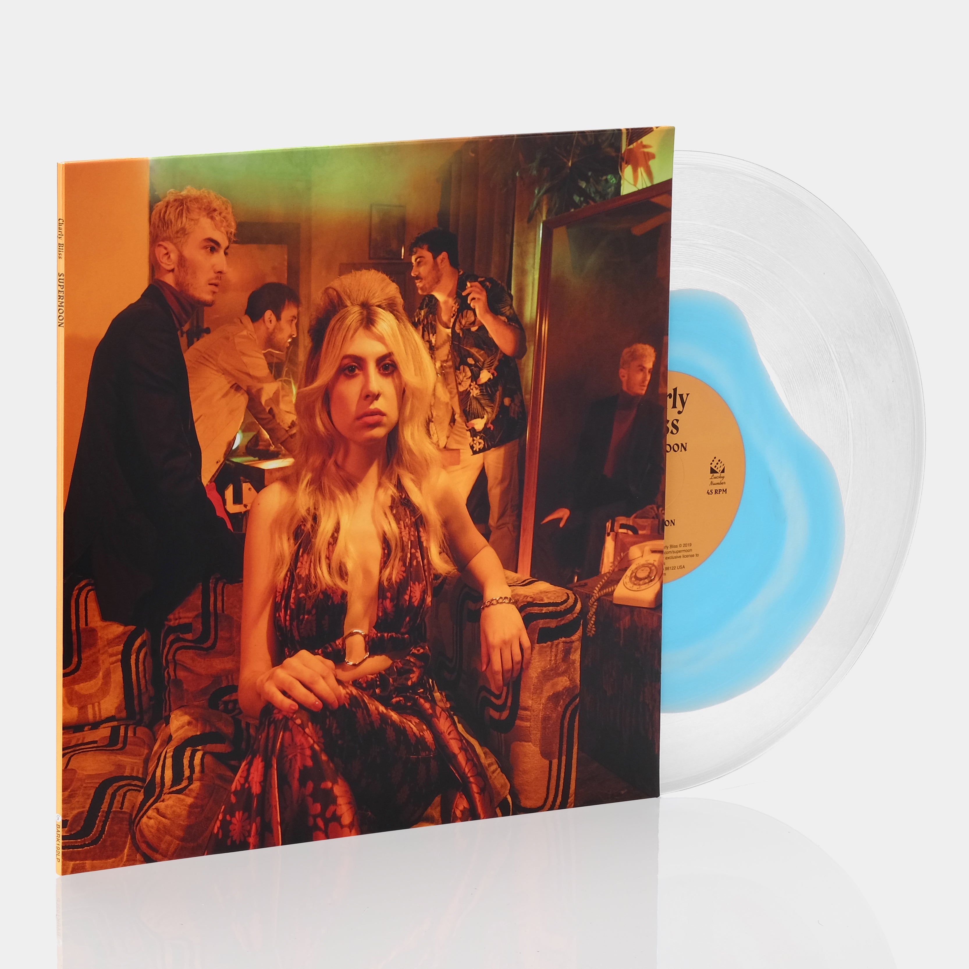 Charly Bliss - Supermoon EP Clear & Blue Vinyl Record