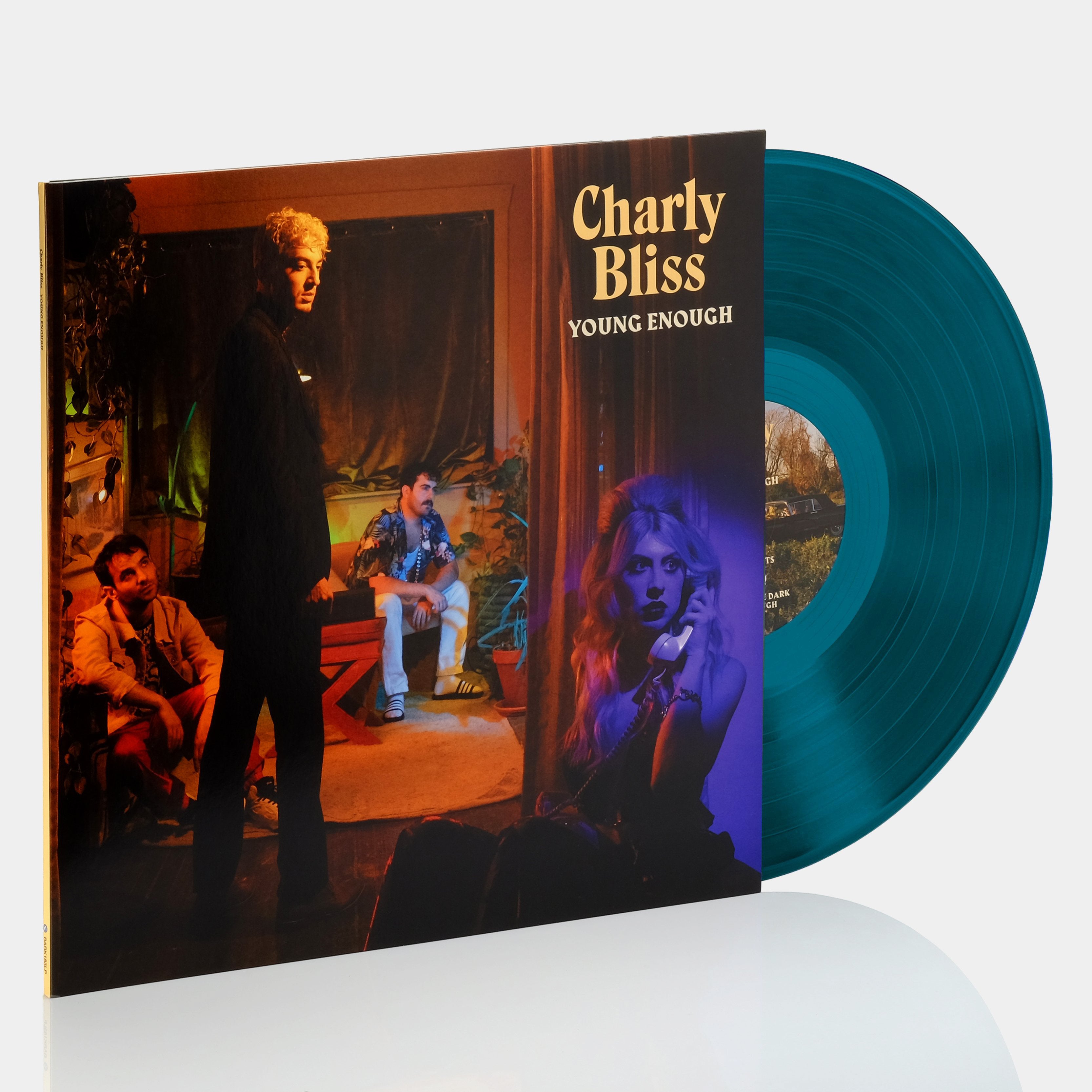 Charly Bliss - Young Enough LP Transparent Blue Vinyl Record