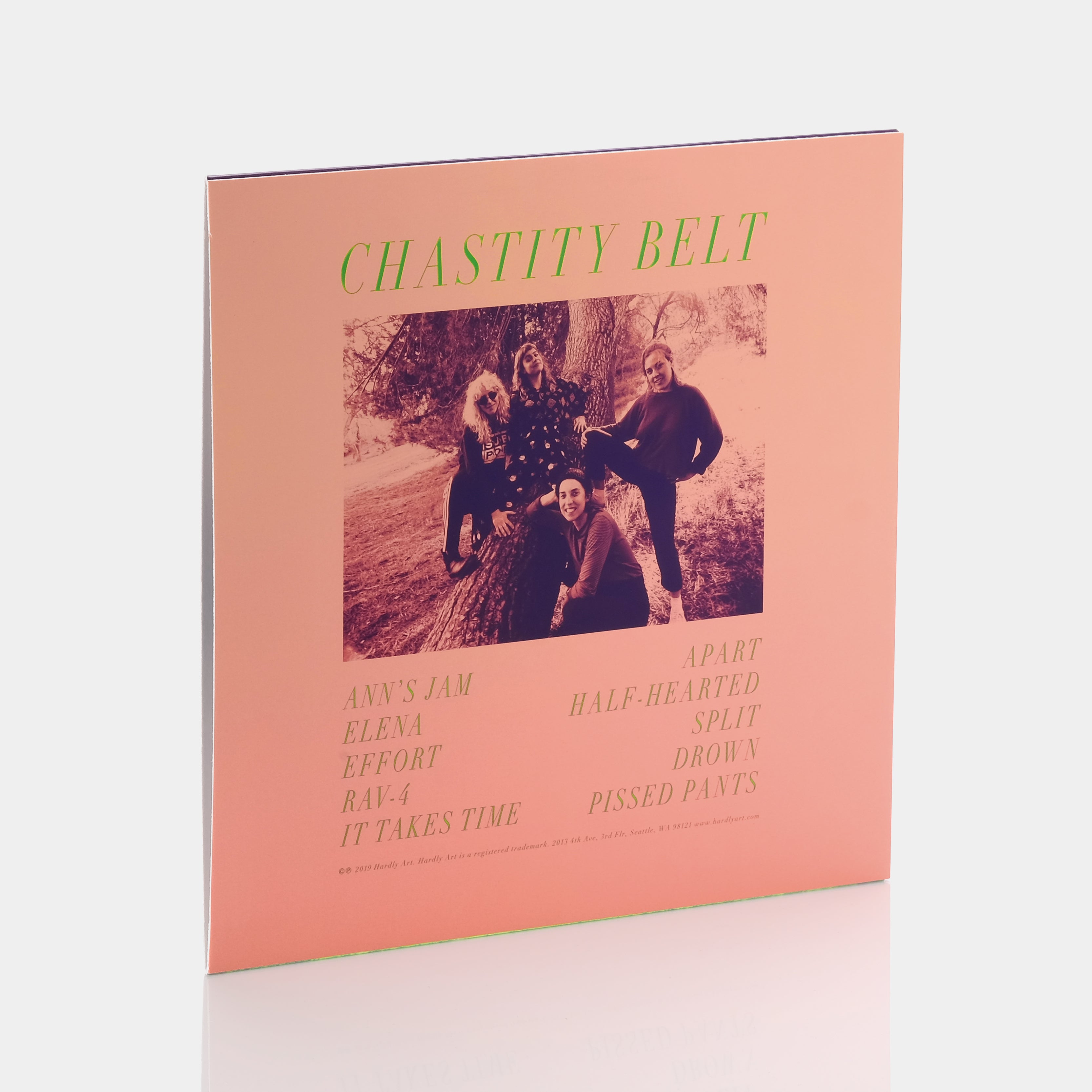 Chastity Belt - Chastity Belt LP Green Vinyl Record