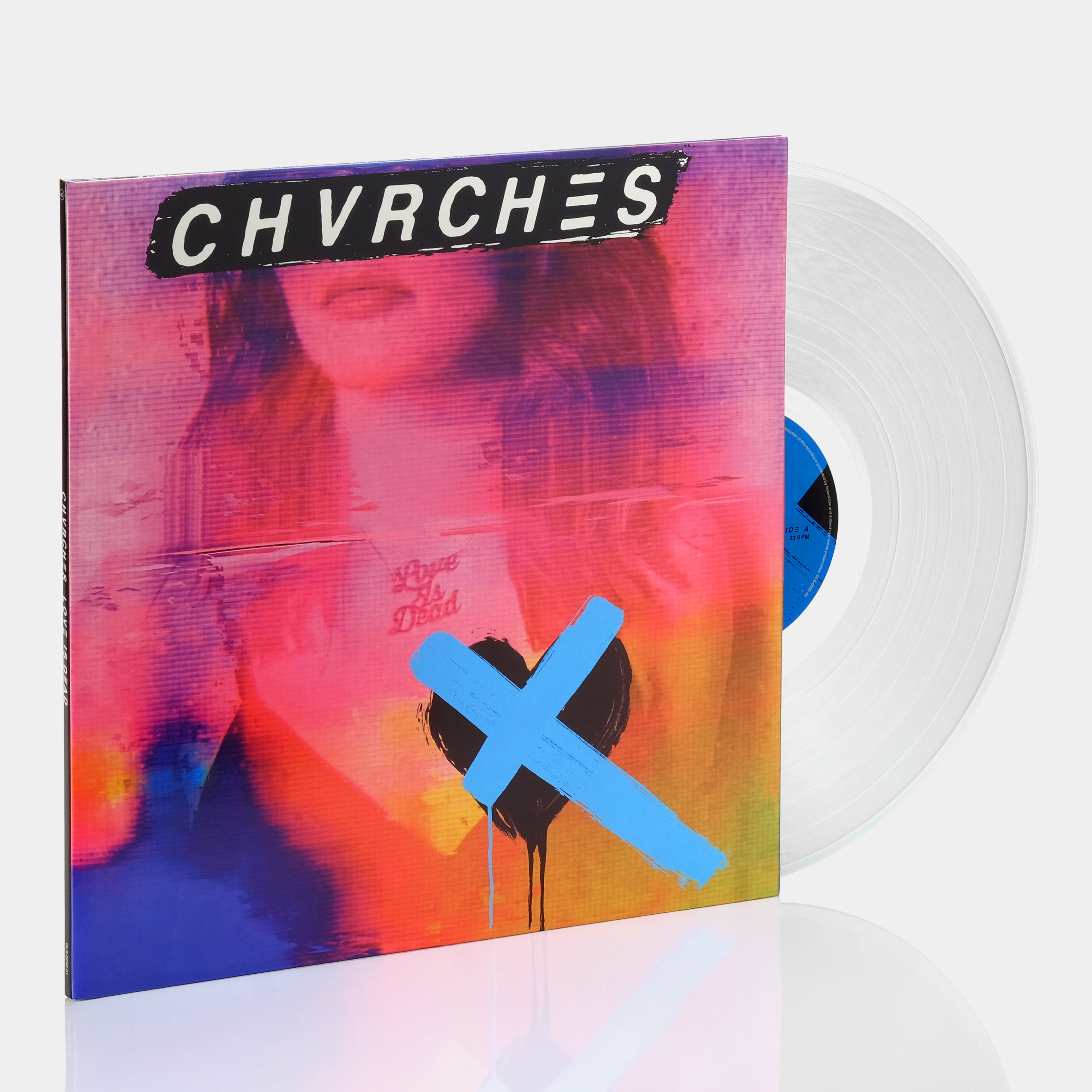 Chvrches - Love Is Dead LP Clear Vinyl Record