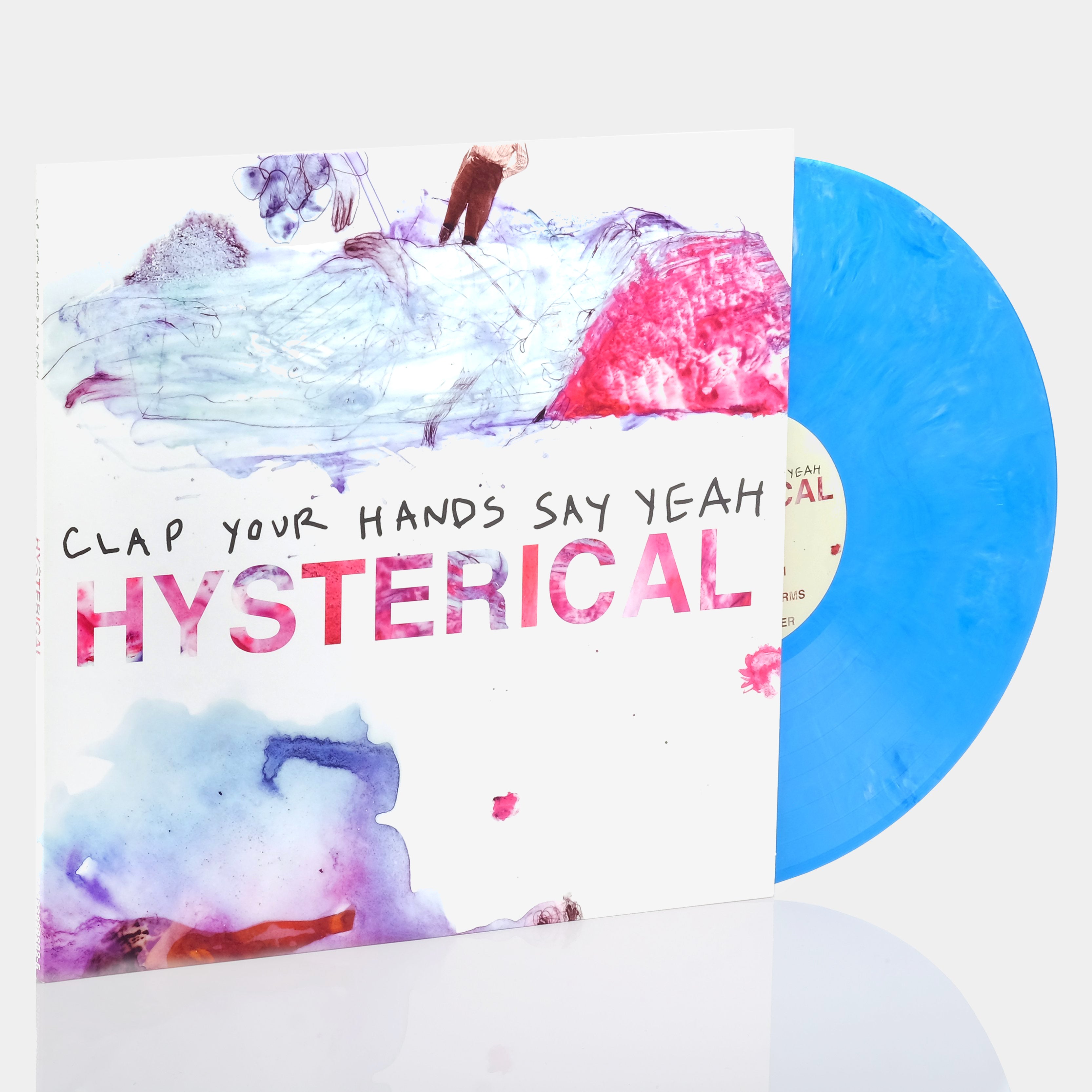 Clap Your Hands Say Yeah - Hysterical LP Blue Marble Vinyl Record
