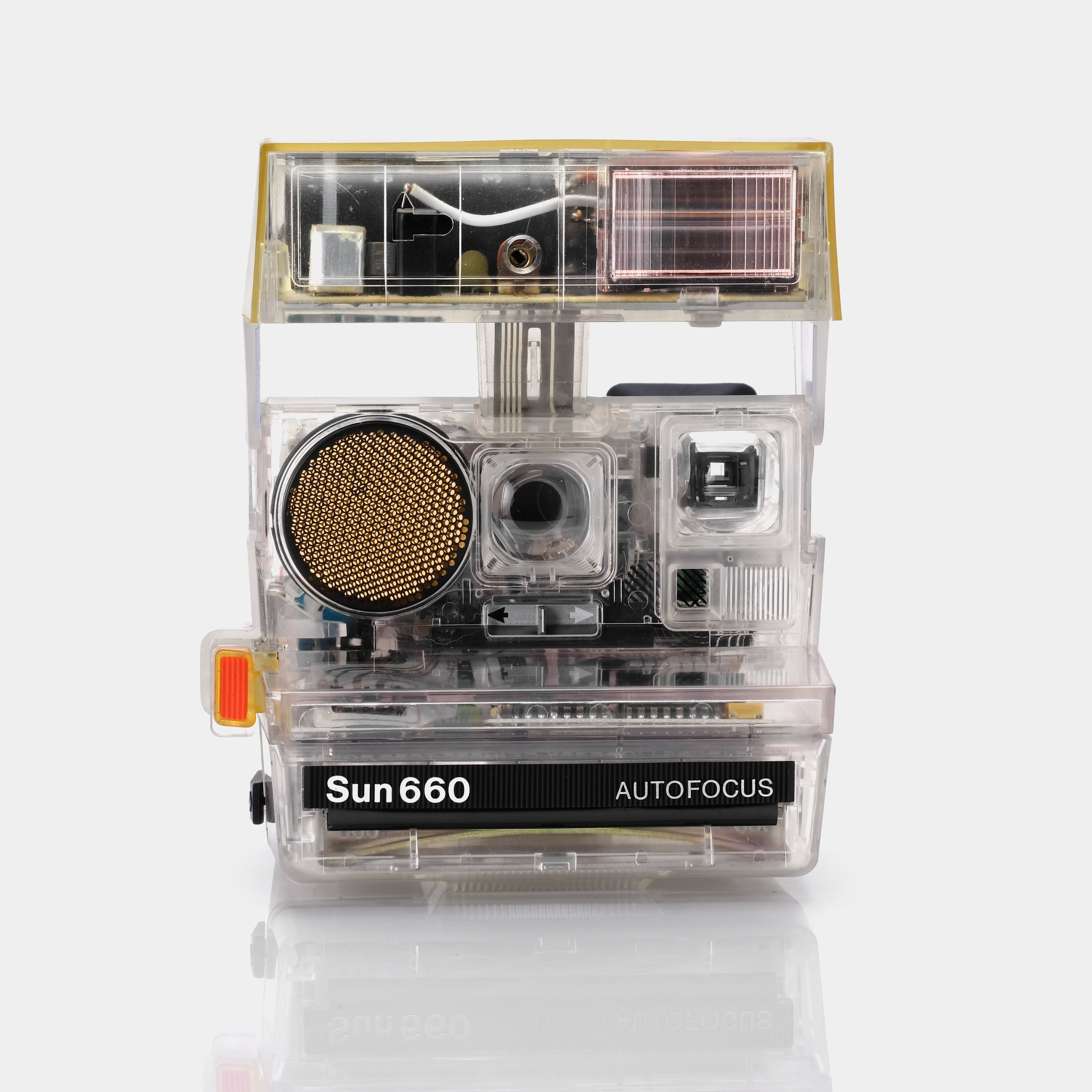 Polaroid 600 Rare Demo Sun660 Autofocus Clear Instant Film Camera