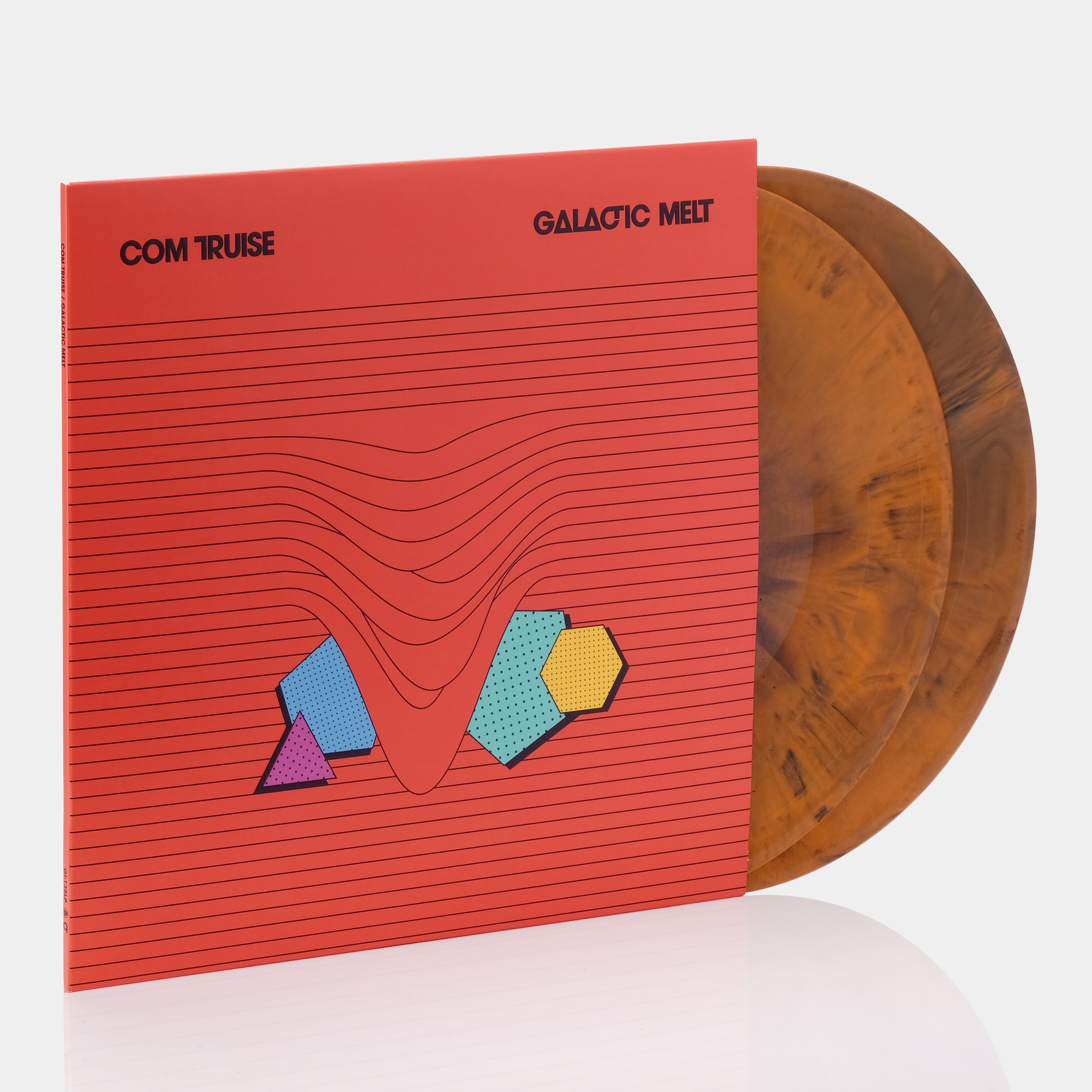 Com Truise - Galactic Melt 2xLP Black & Orange Vinyl Record