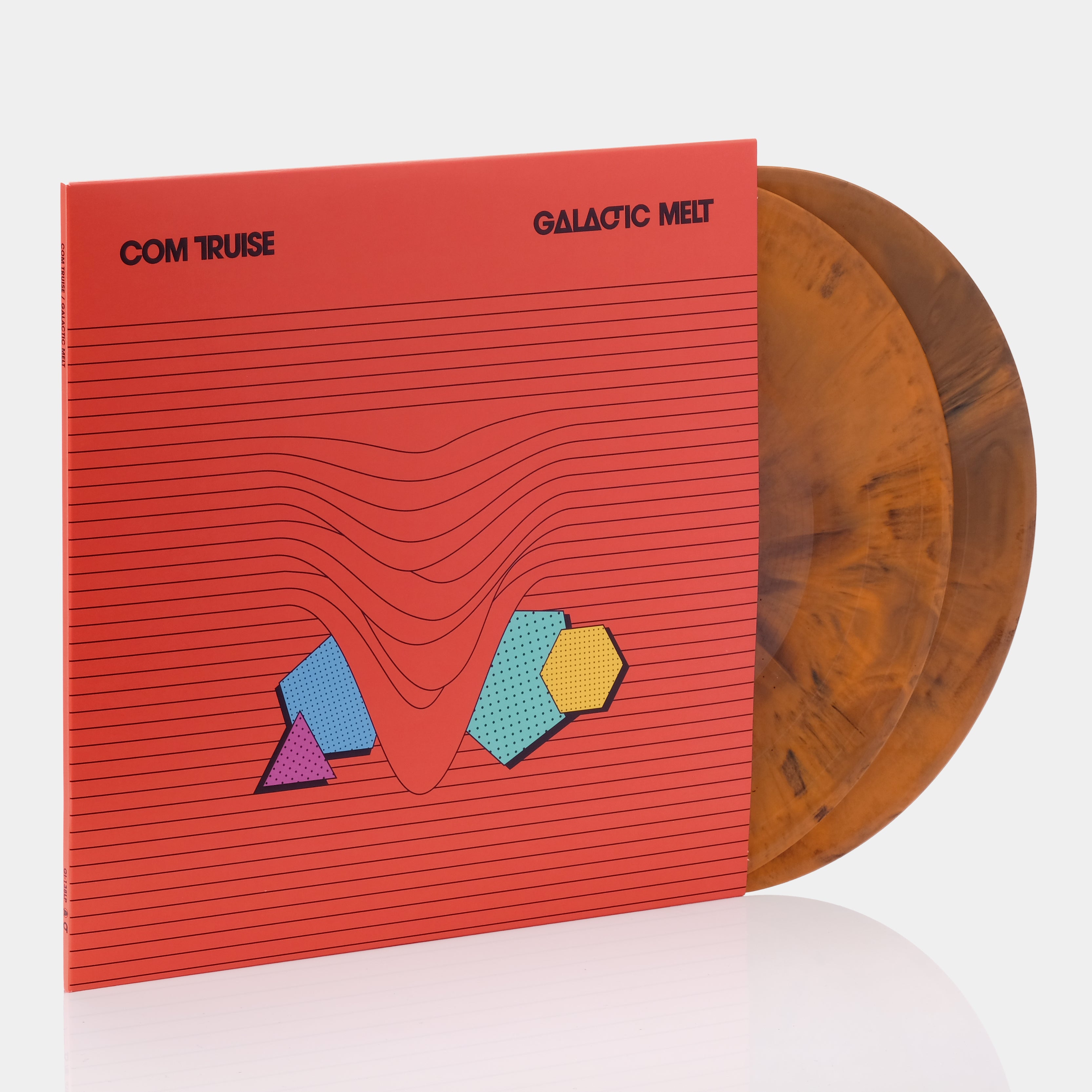 Com Truise - Galactic Melt 2xLP Black & Orange Vinyl Record