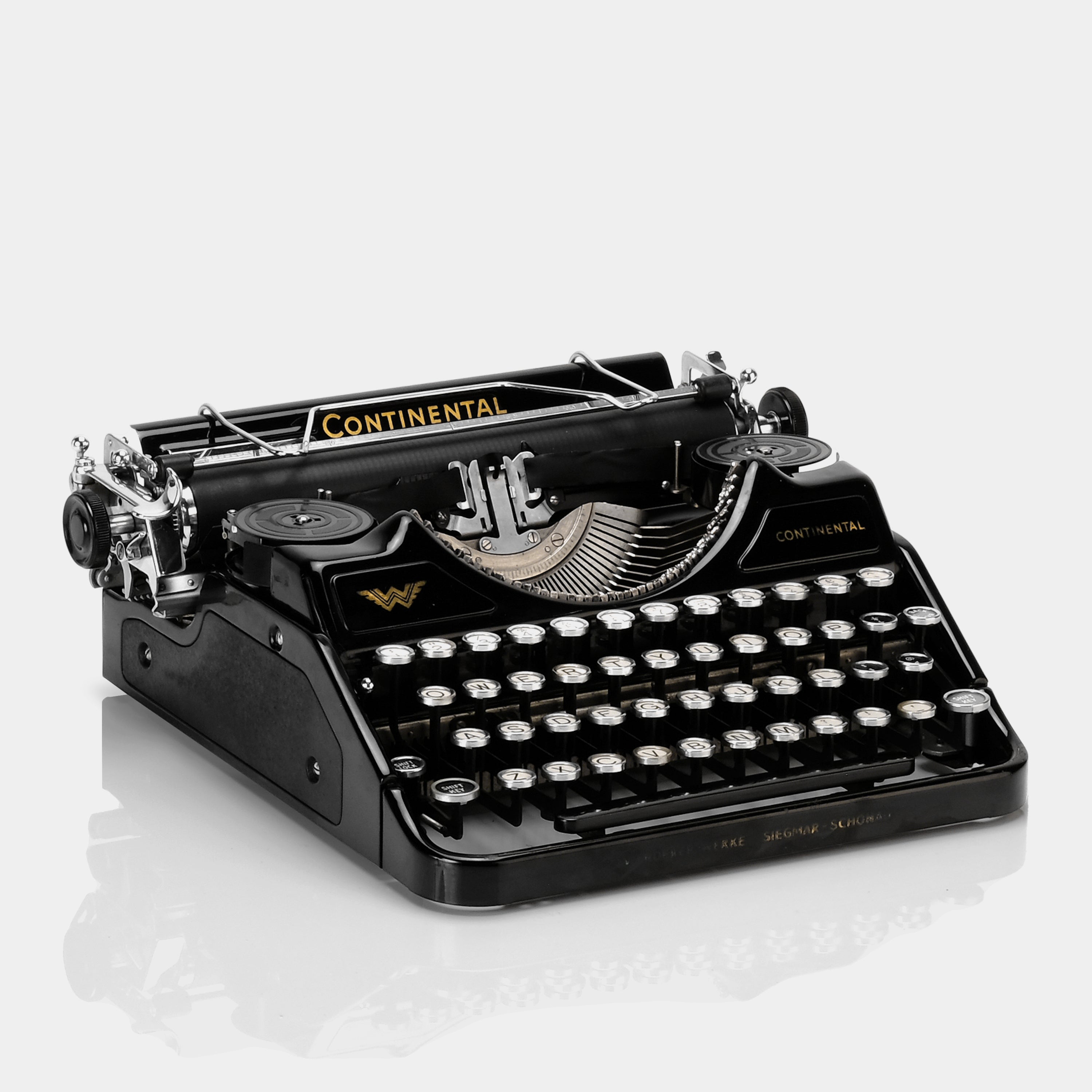 Wanderer-Werke Continental Black Manual Typewriter