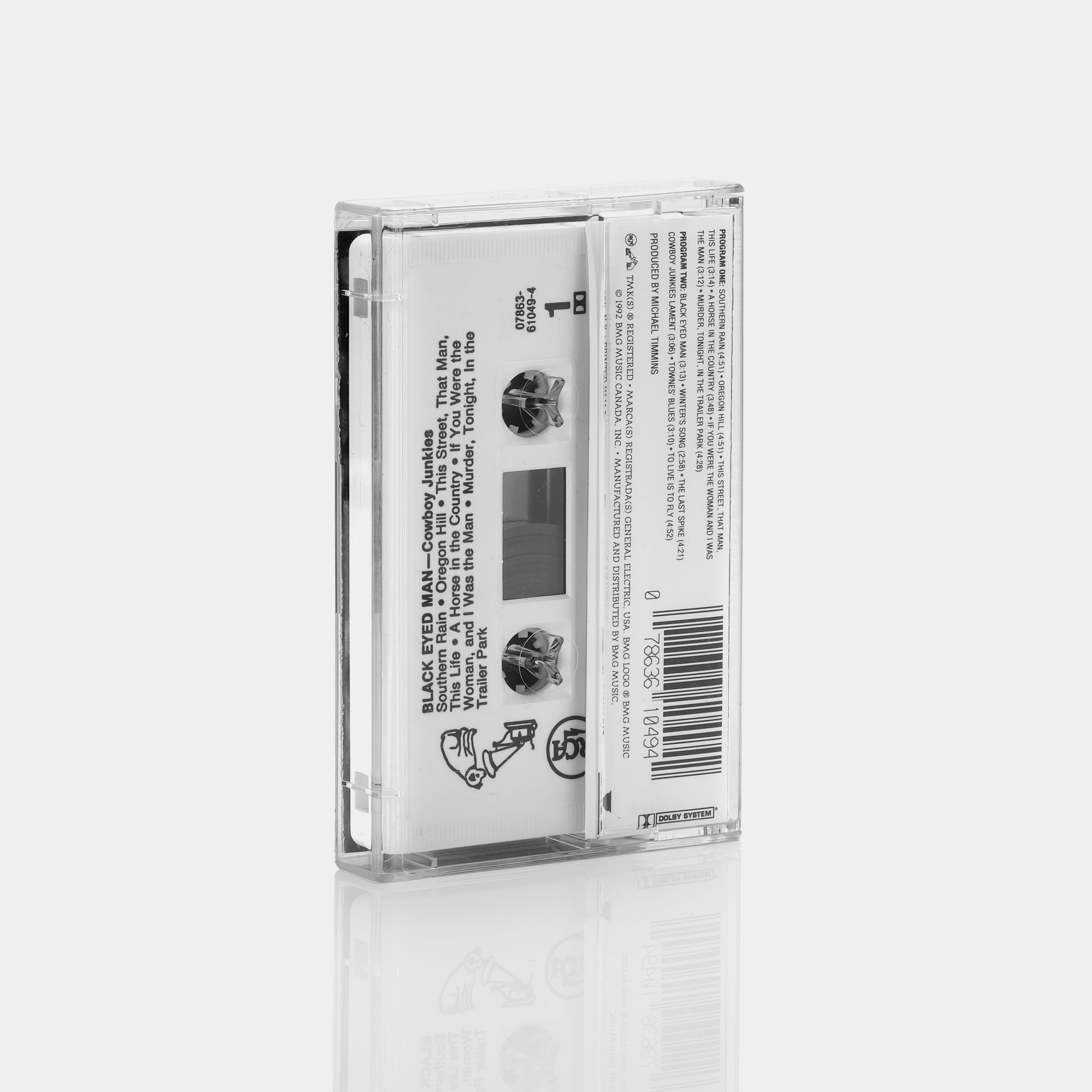 Cowboy Junkies - Black Eyed Man Cassette Tape
